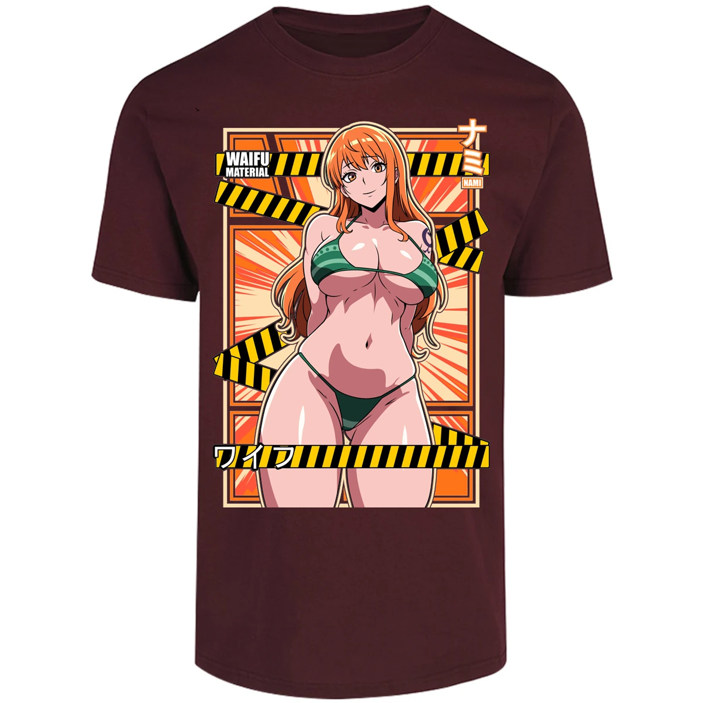 Playera One Piece Waifu Nami para Adulto 36