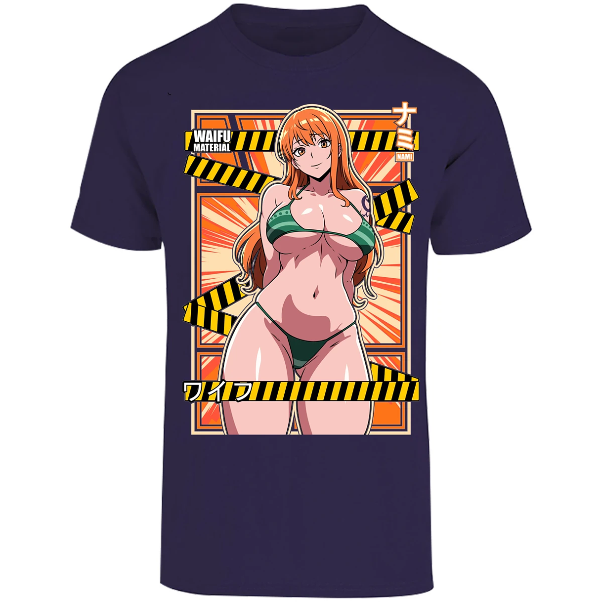 Playera One Piece Waifu Nami para Adulto 1