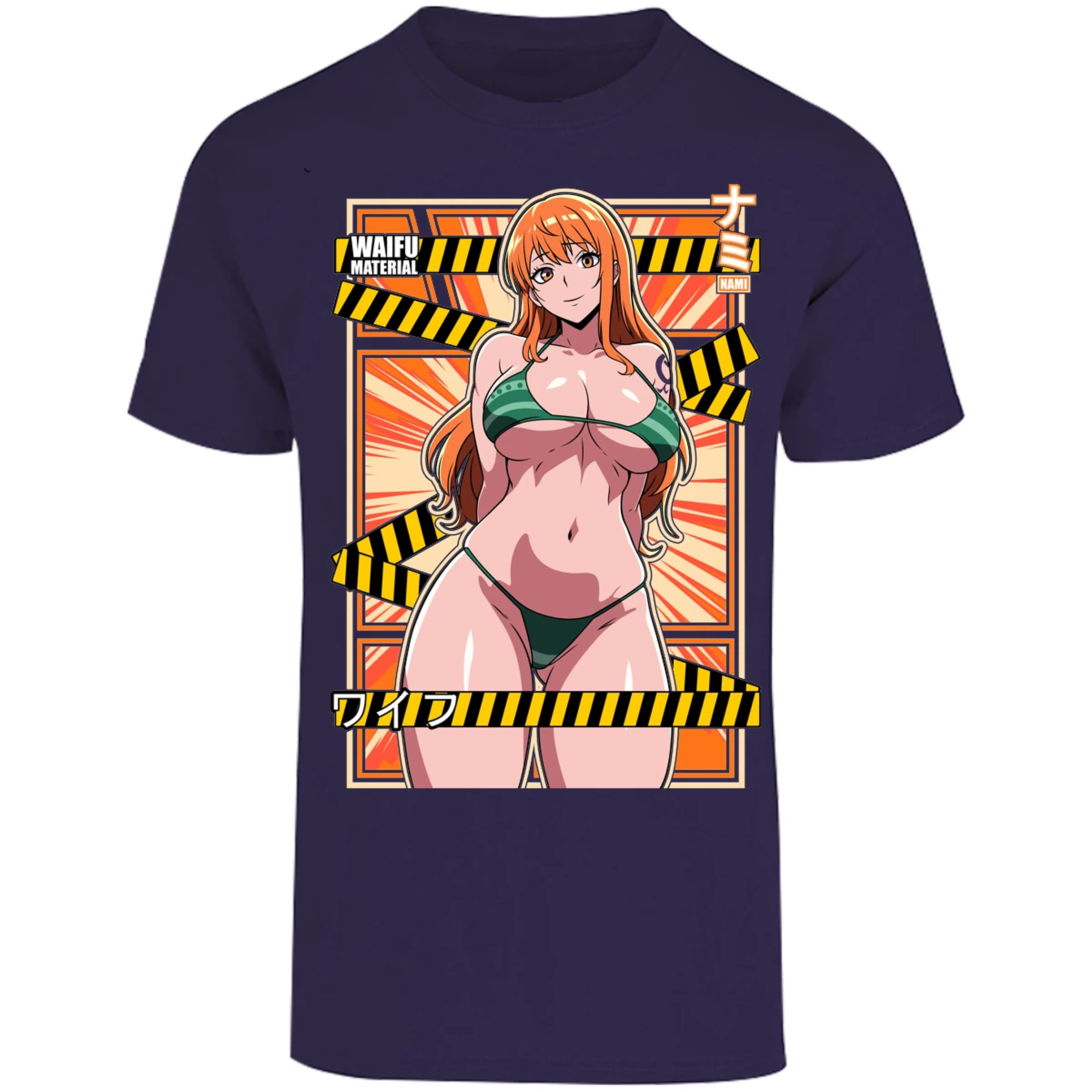 Playera One Piece Waifu Nami para Adulto 1