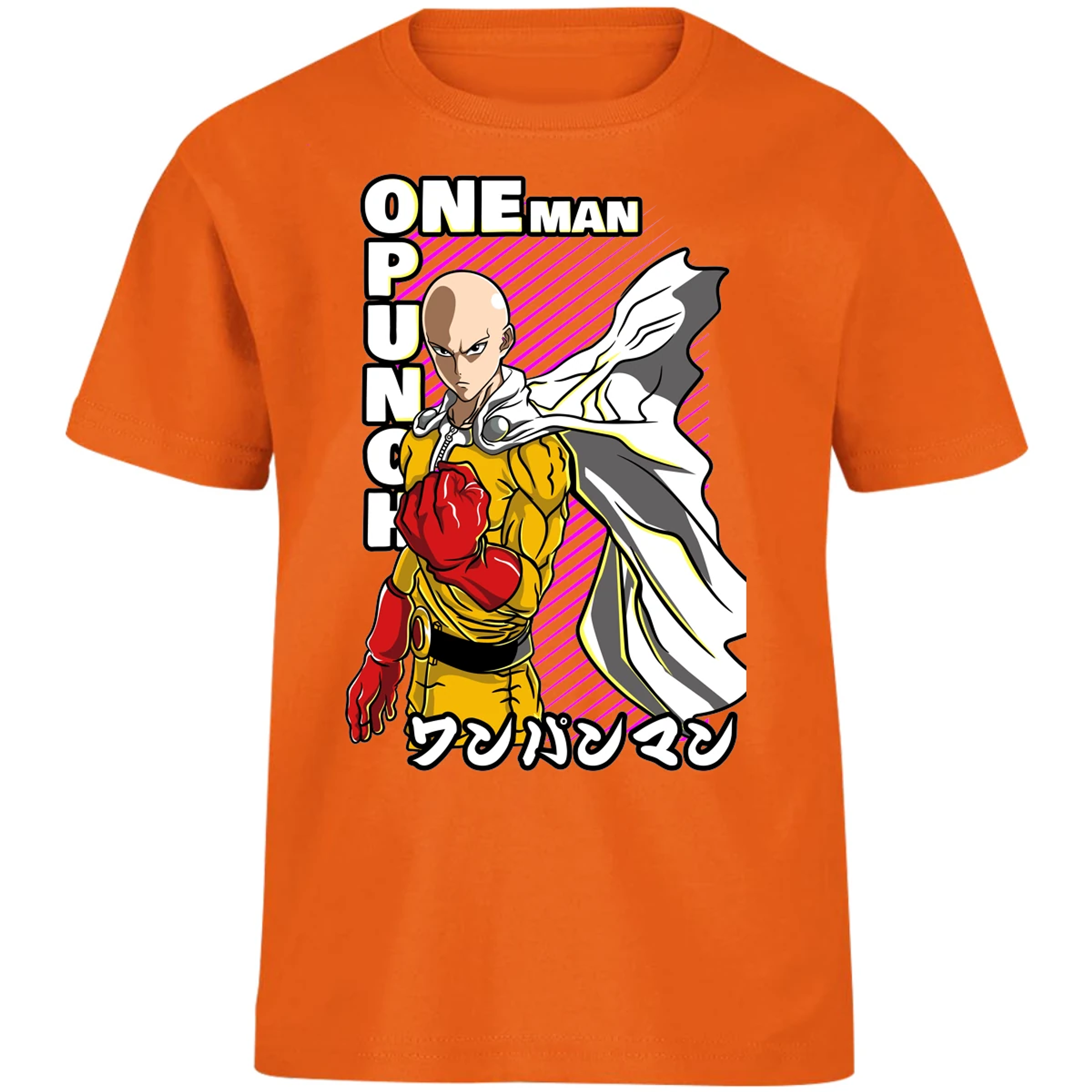 Playera One Punch Man Saitama para Niño 5
