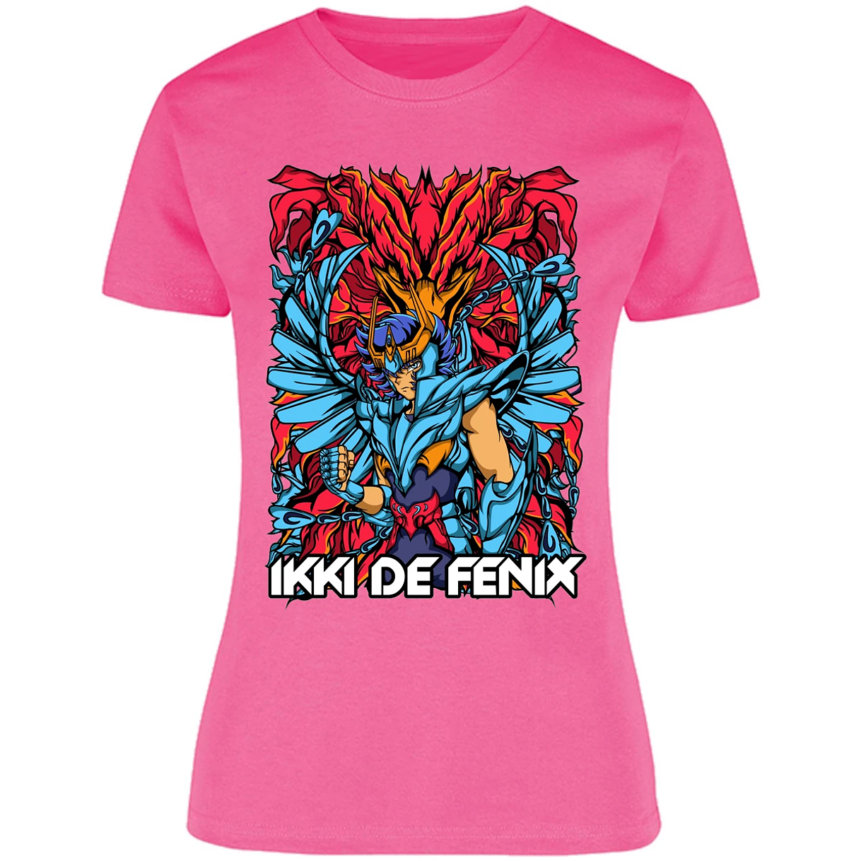 Blusa Saint Seiya Fenix Anime Blusa para Mujer 3