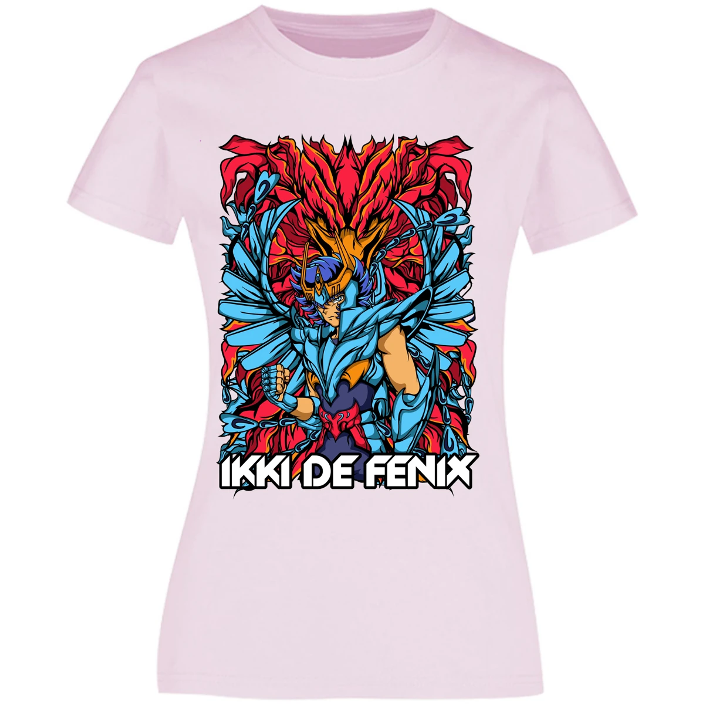 Blusa Saint Seiya Fenix Anime Blusa para Mujer 4