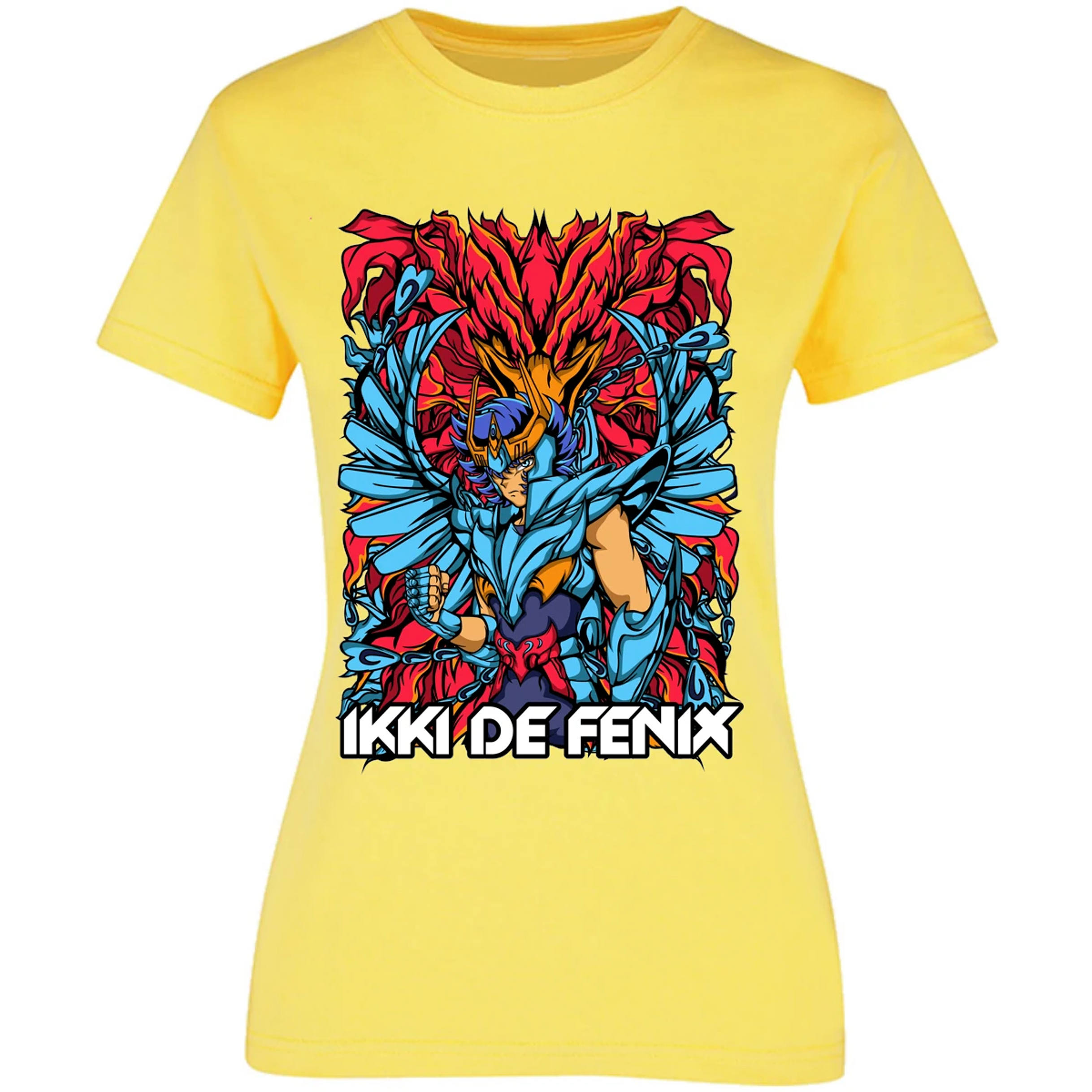 Blusa Saint Seiya Fenix Anime Blusa para Mujer 6