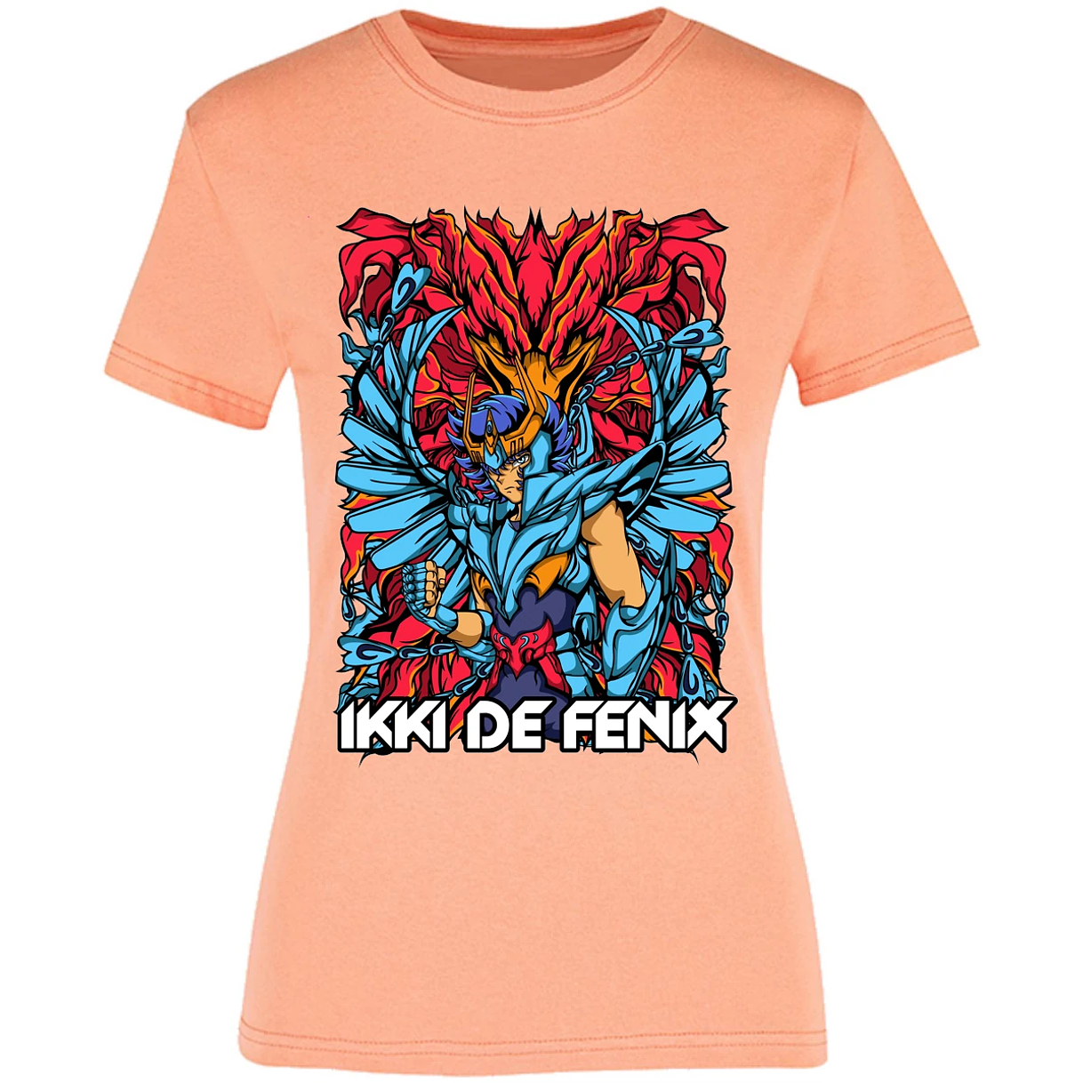 Blusa Saint Seiya Fenix Anime Blusa para Mujer 16