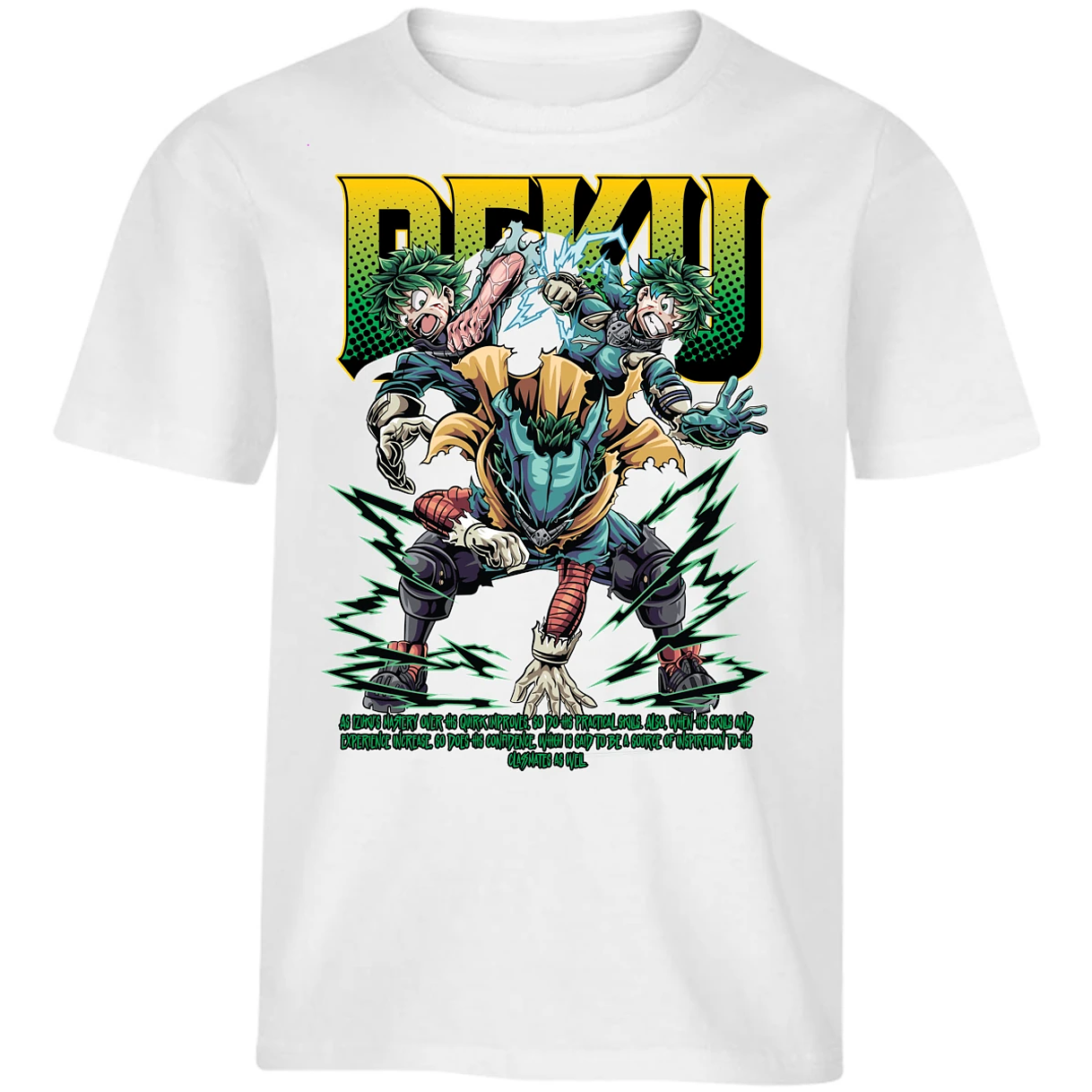 Playera My Hero Academy Deku para Niño 4
