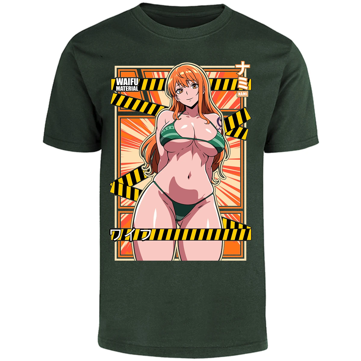 Playera One Piece Waifu Nami para Adulto 3