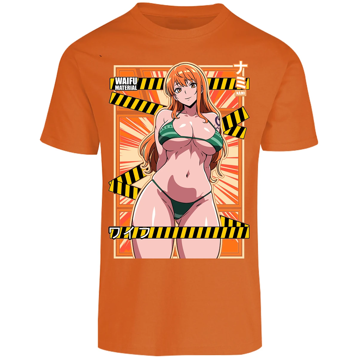 Playera One Piece Waifu Nami para Adulto 9