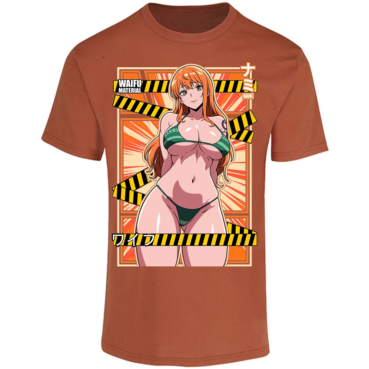 Playera One Piece Waifu Nami para Adulto 38