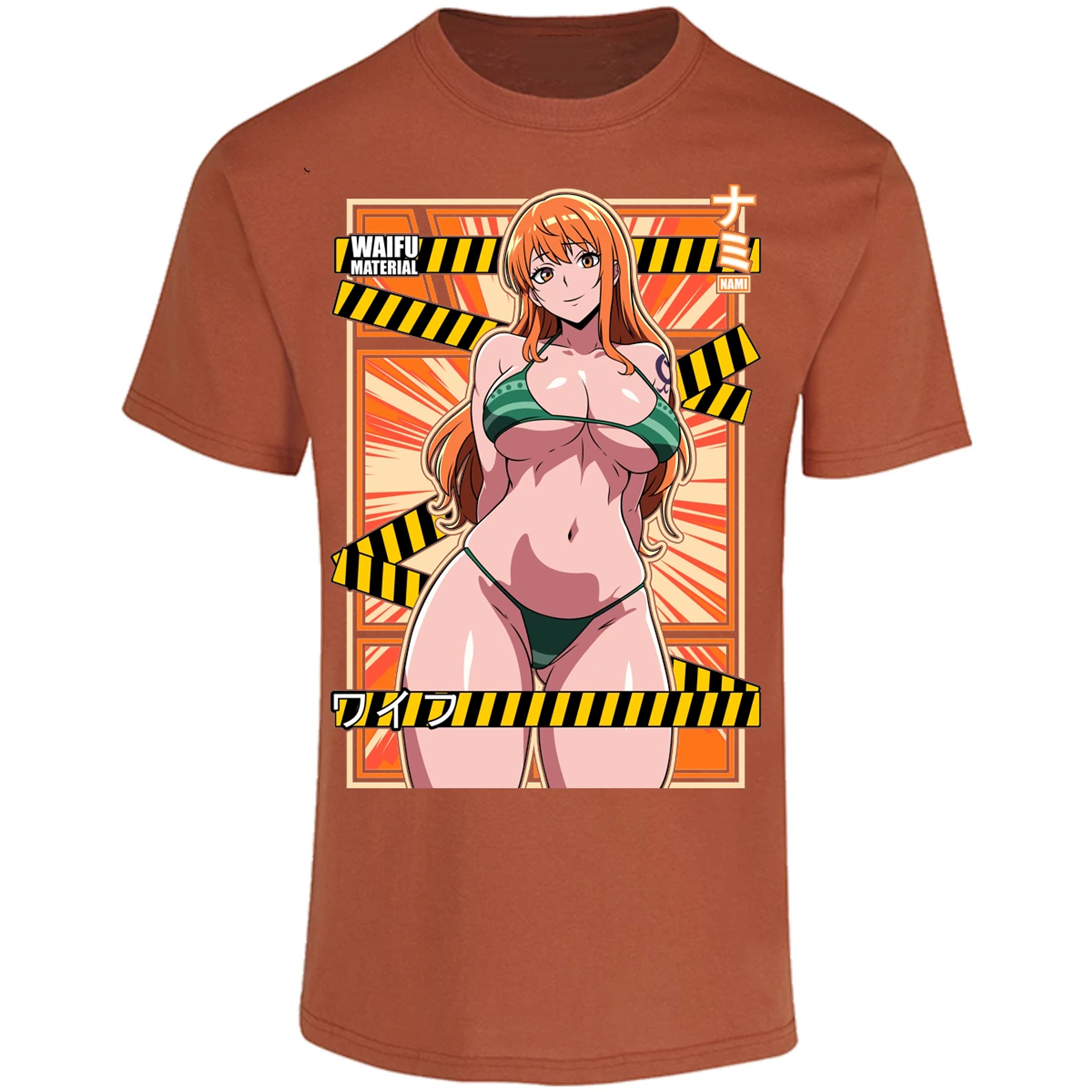Playera One Piece Waifu Nami para Adulto 38