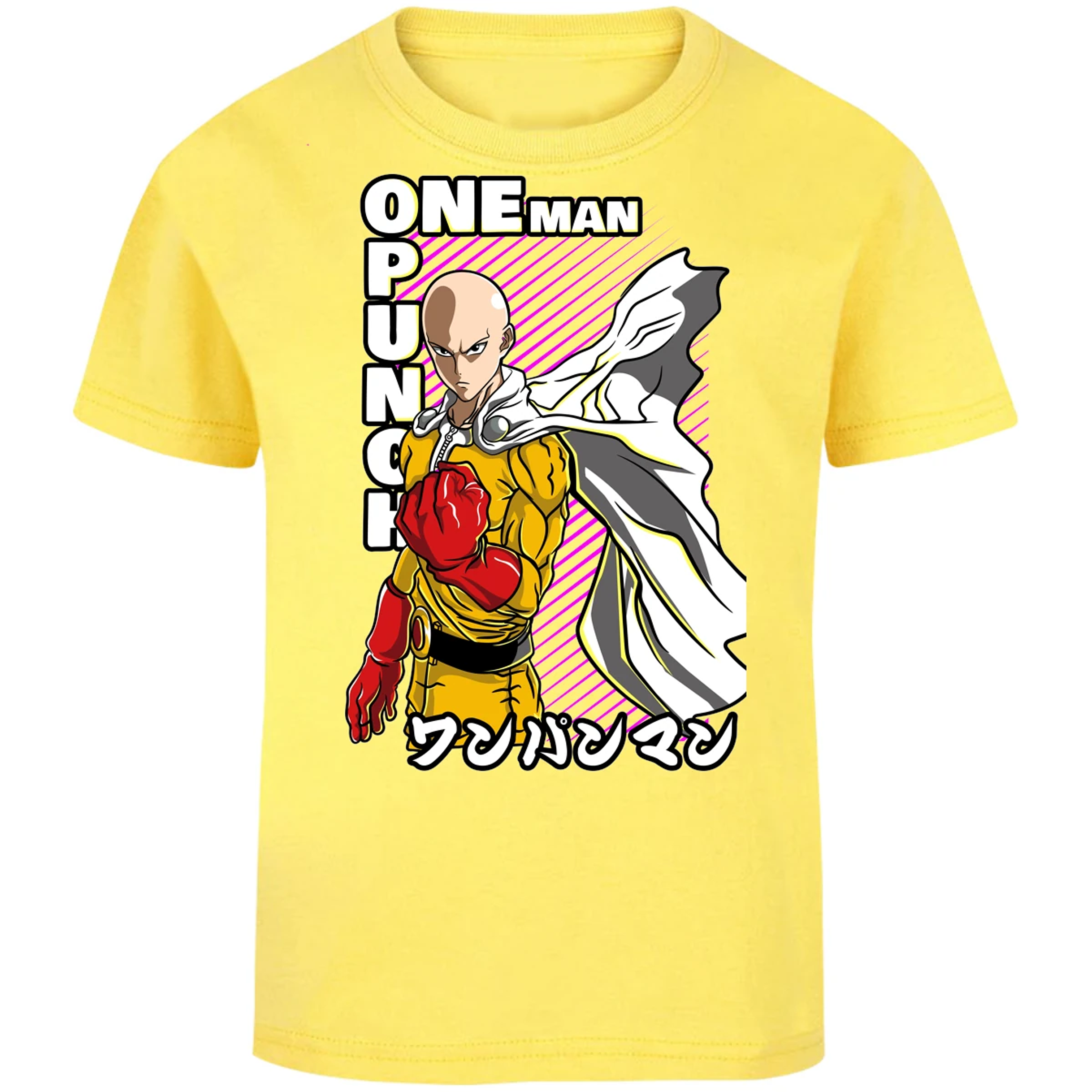 Playera One Punch Man Saitama para Niño 11