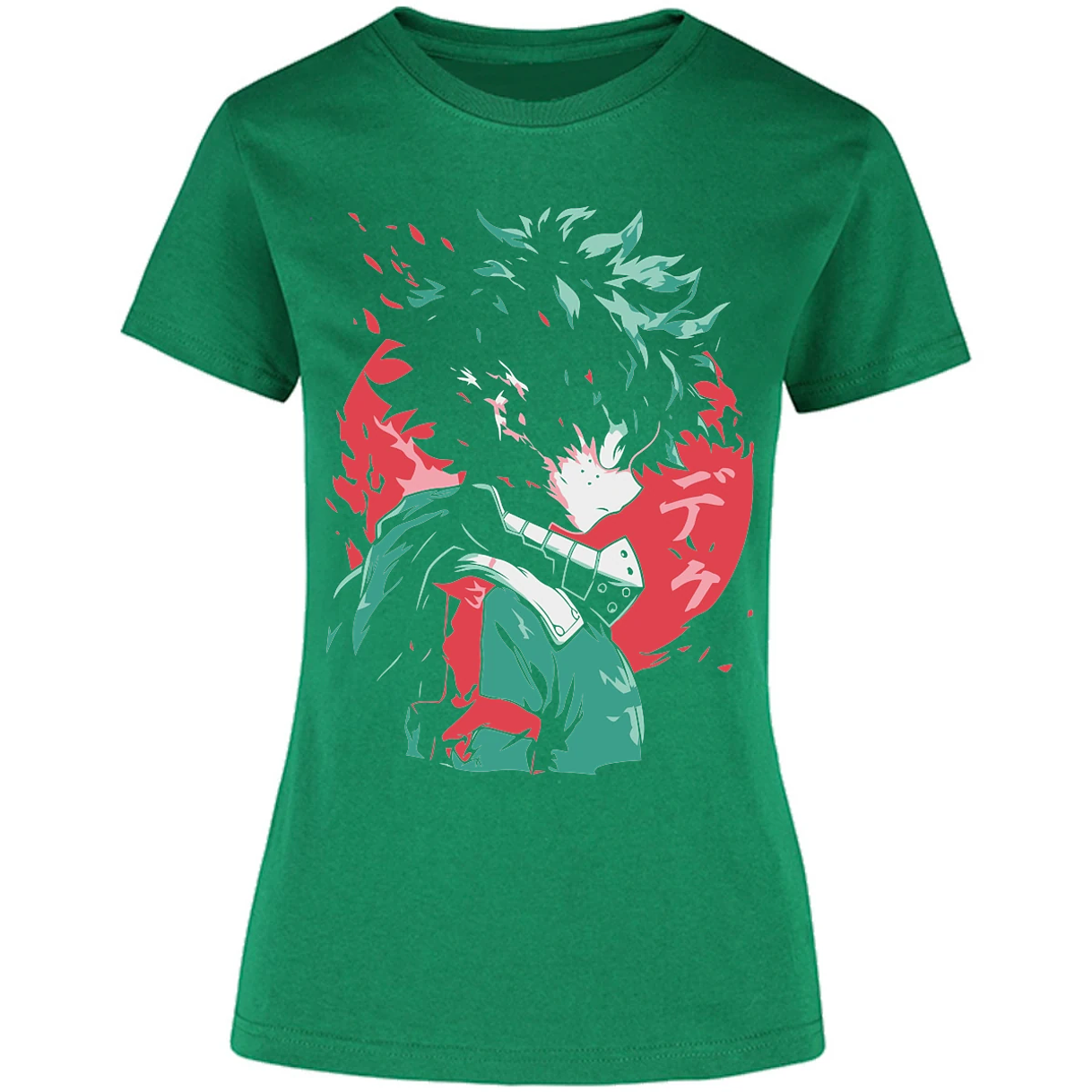 Blusa My Hero Academy Midoriya Anime Blusa para Mujer 4