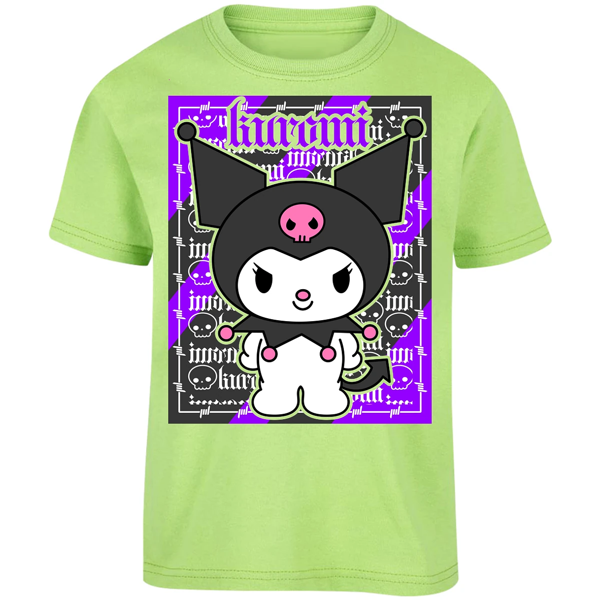 Playera Sanrio Kuromi para Niño 12