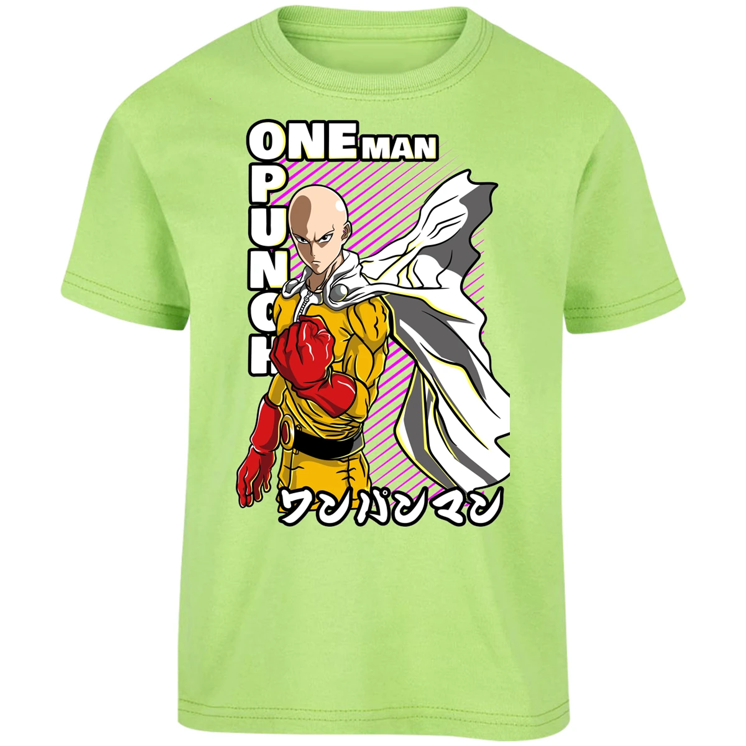 Playera One Punch Man Saitama para Niño 4