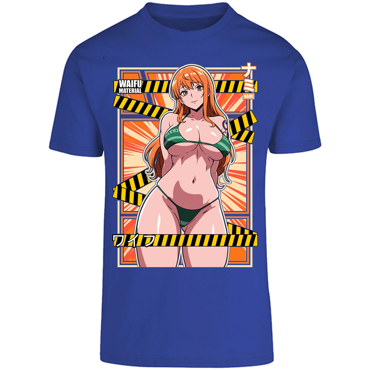 Playera One Piece Waifu Nami para Adulto 13