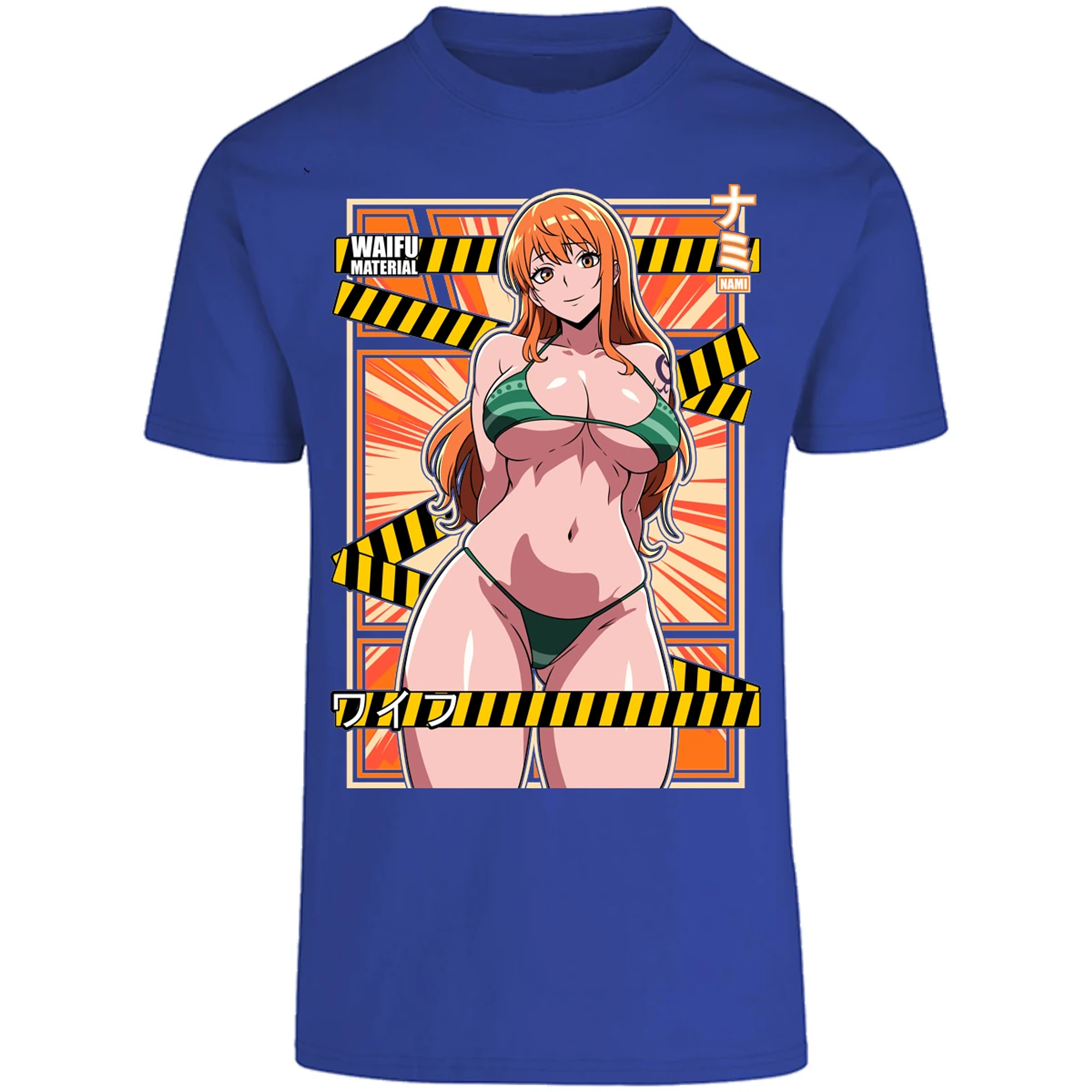 Playera One Piece Waifu Nami para Adulto 13