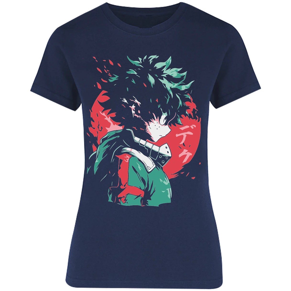 Blusa My Hero Academy Midoriya Anime Blusa para Mujer 8