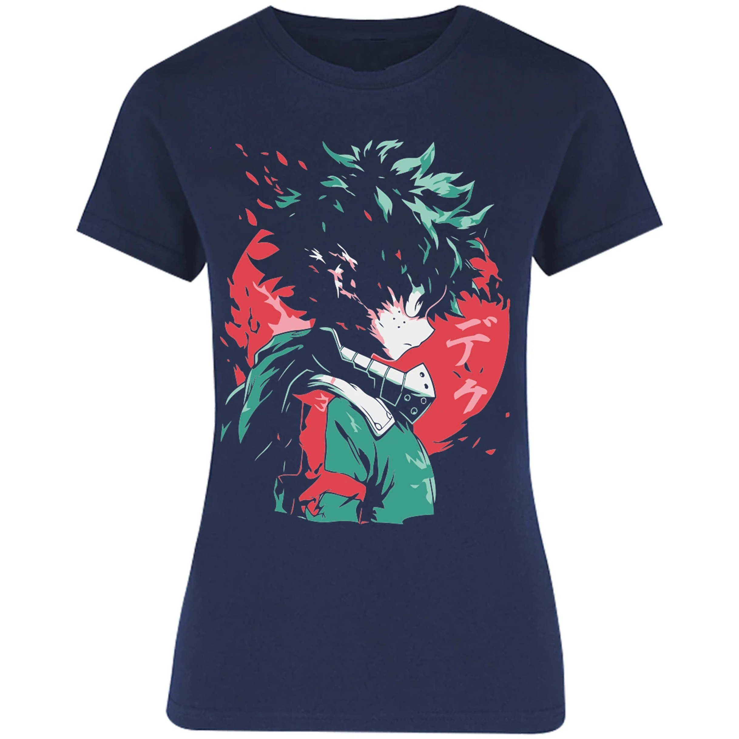 Blusa My Hero Academy Midoriya Anime Blusa para Mujer 8