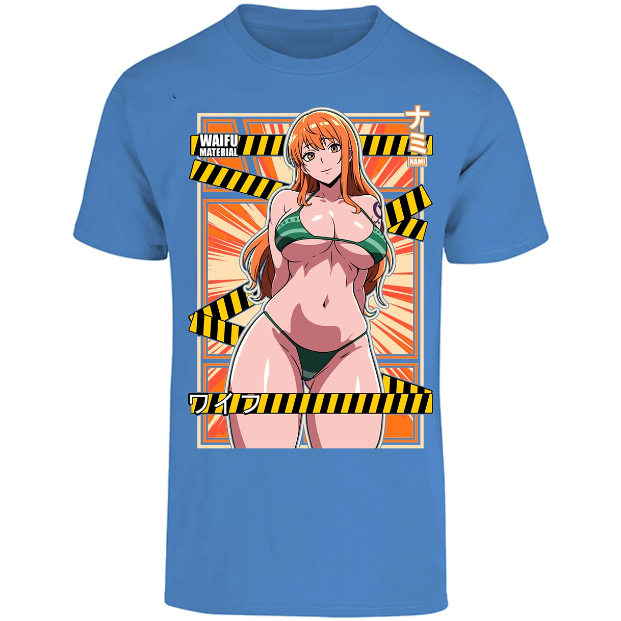 Playera One Piece Waifu Nami para Adulto 18