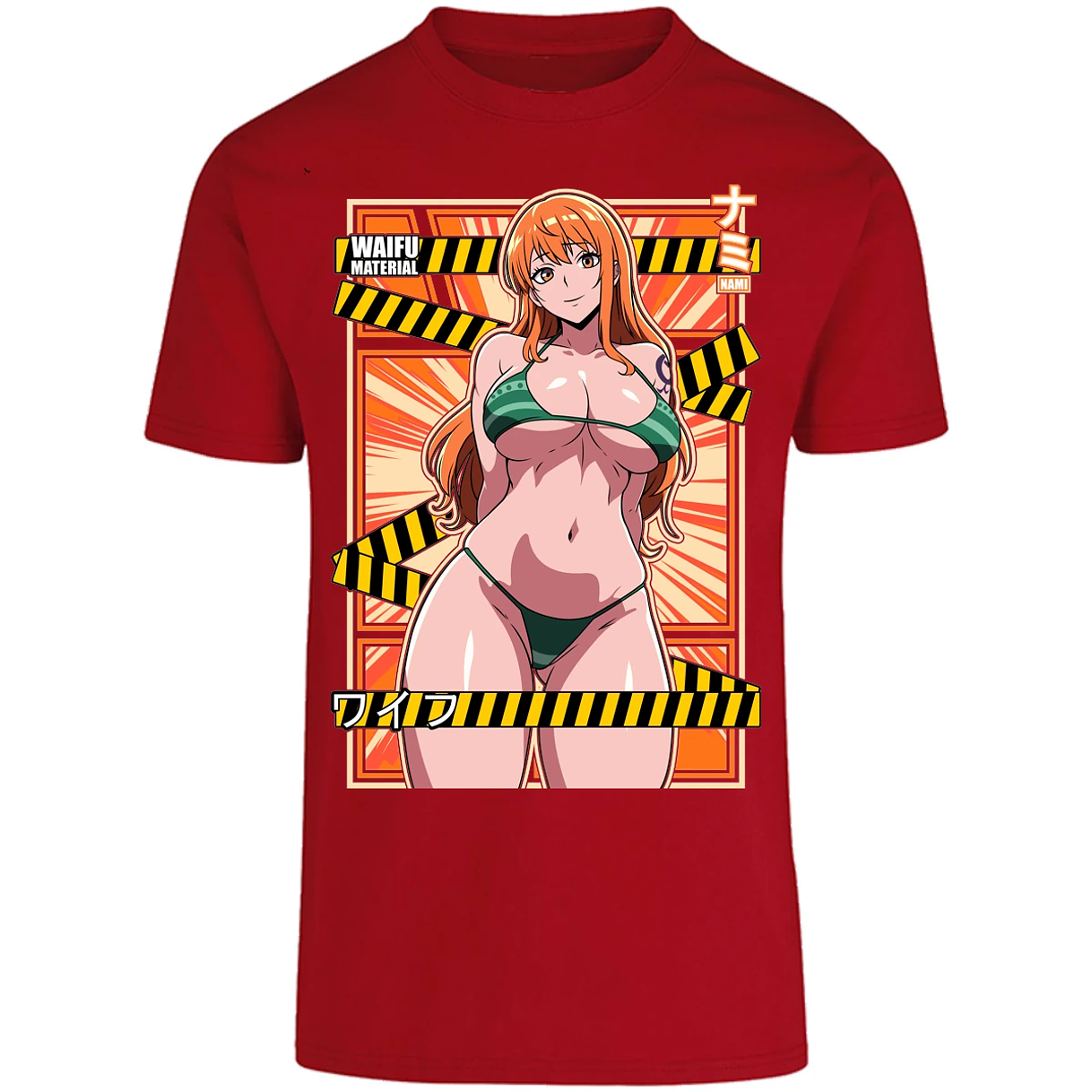 Playera One Piece Waifu Nami para Adulto 33