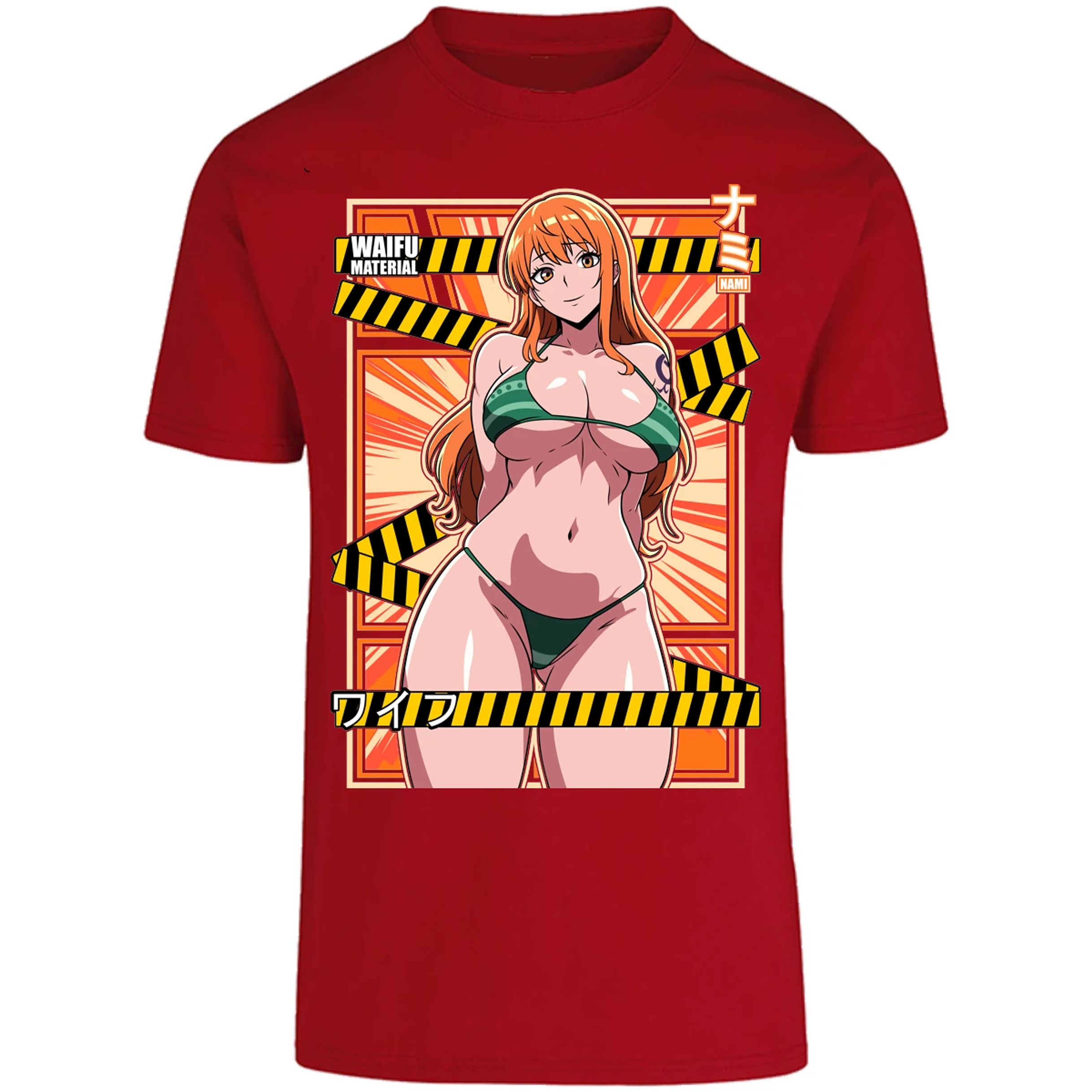 Playera One Piece Waifu Nami para Adulto 33
