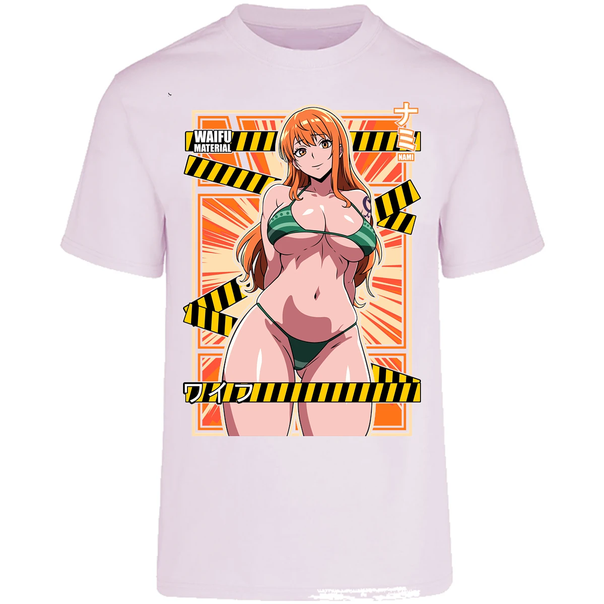 Playera One Piece Waifu Nami para Adulto 48