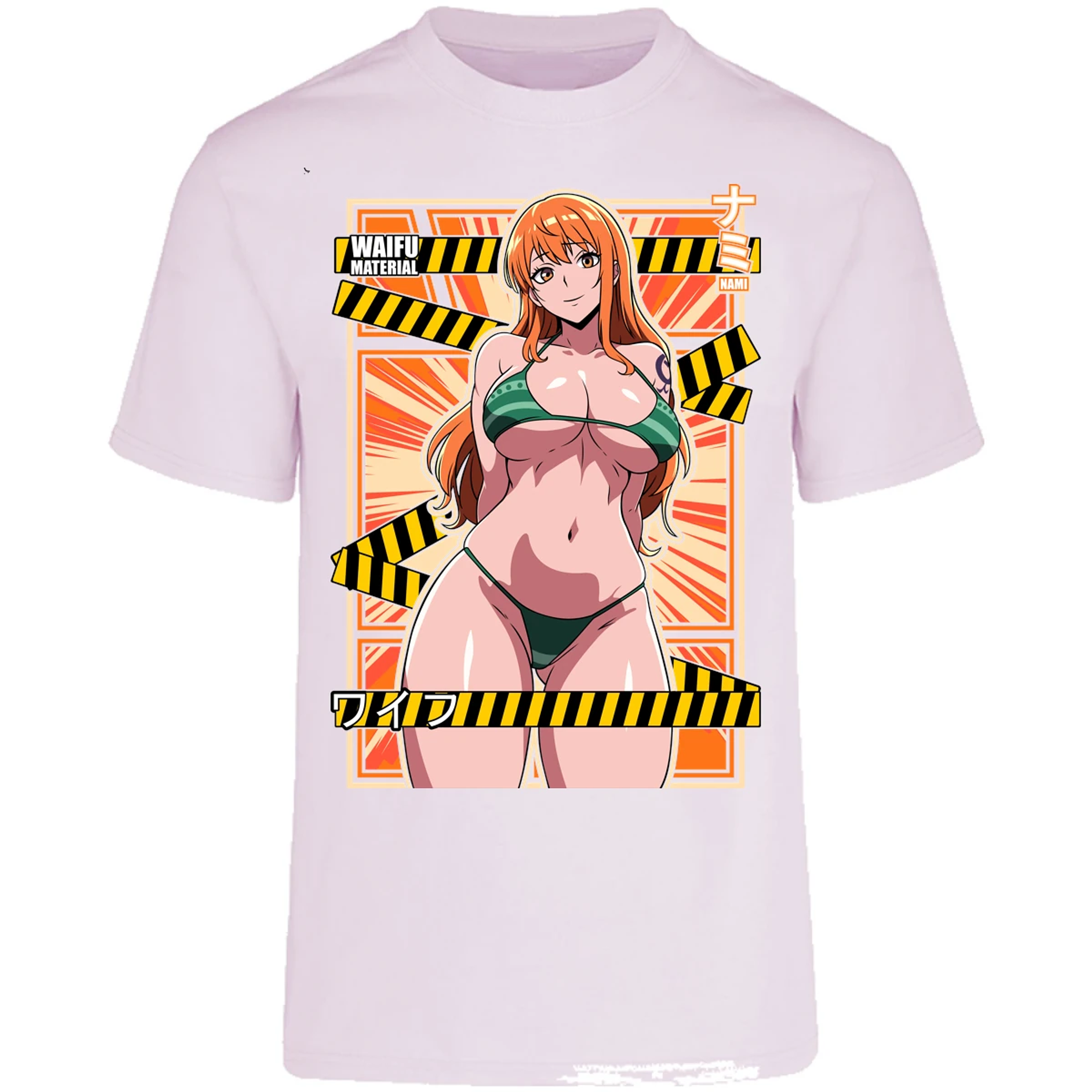 Playera One Piece Waifu Nami para Adulto 48