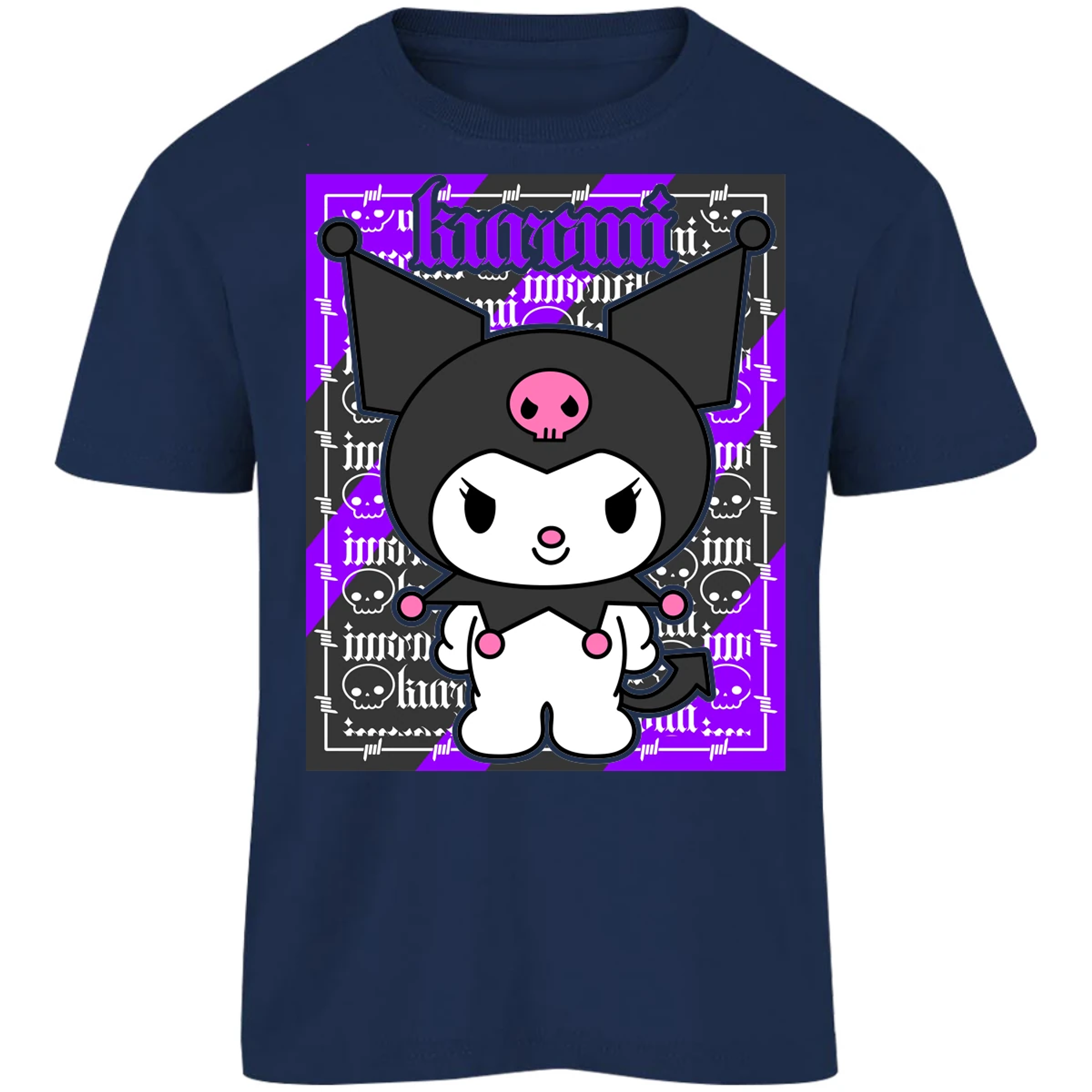 Playera Sanrio Kuromi para Niño 4
