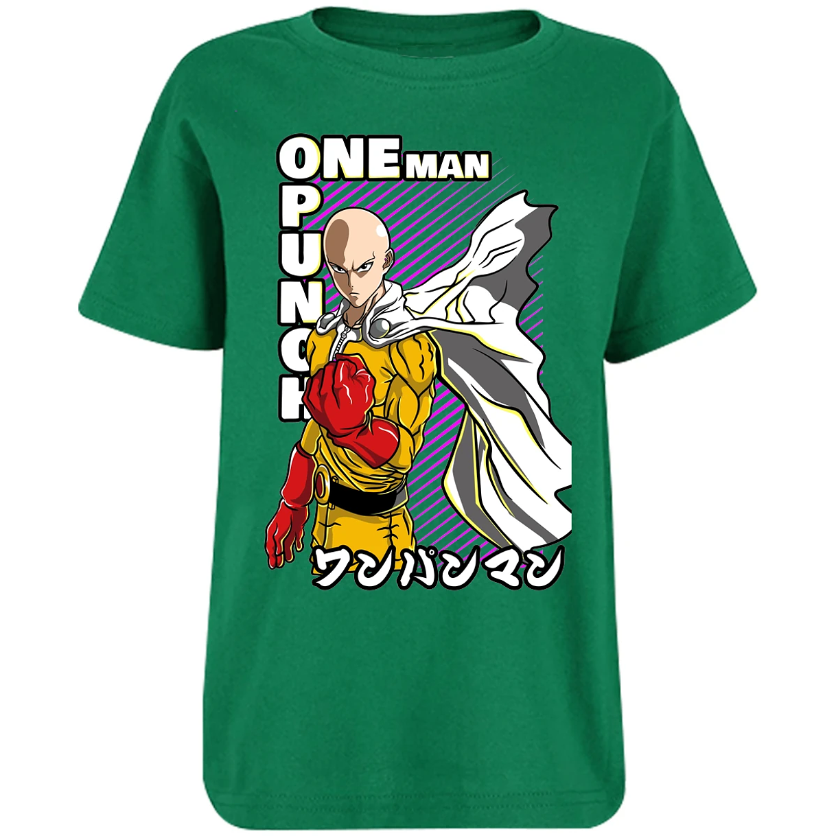 Playera One Punch Man Saitama para Niño 7