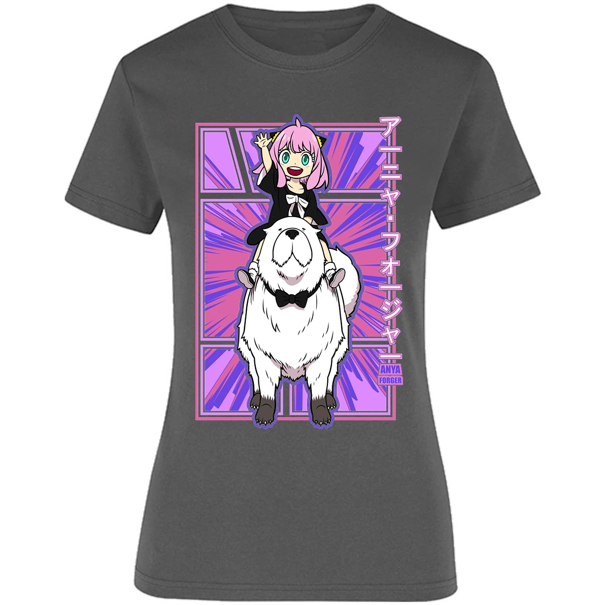 Blusa Spy X Family Anya Y Bond Blusa para Mujer 15