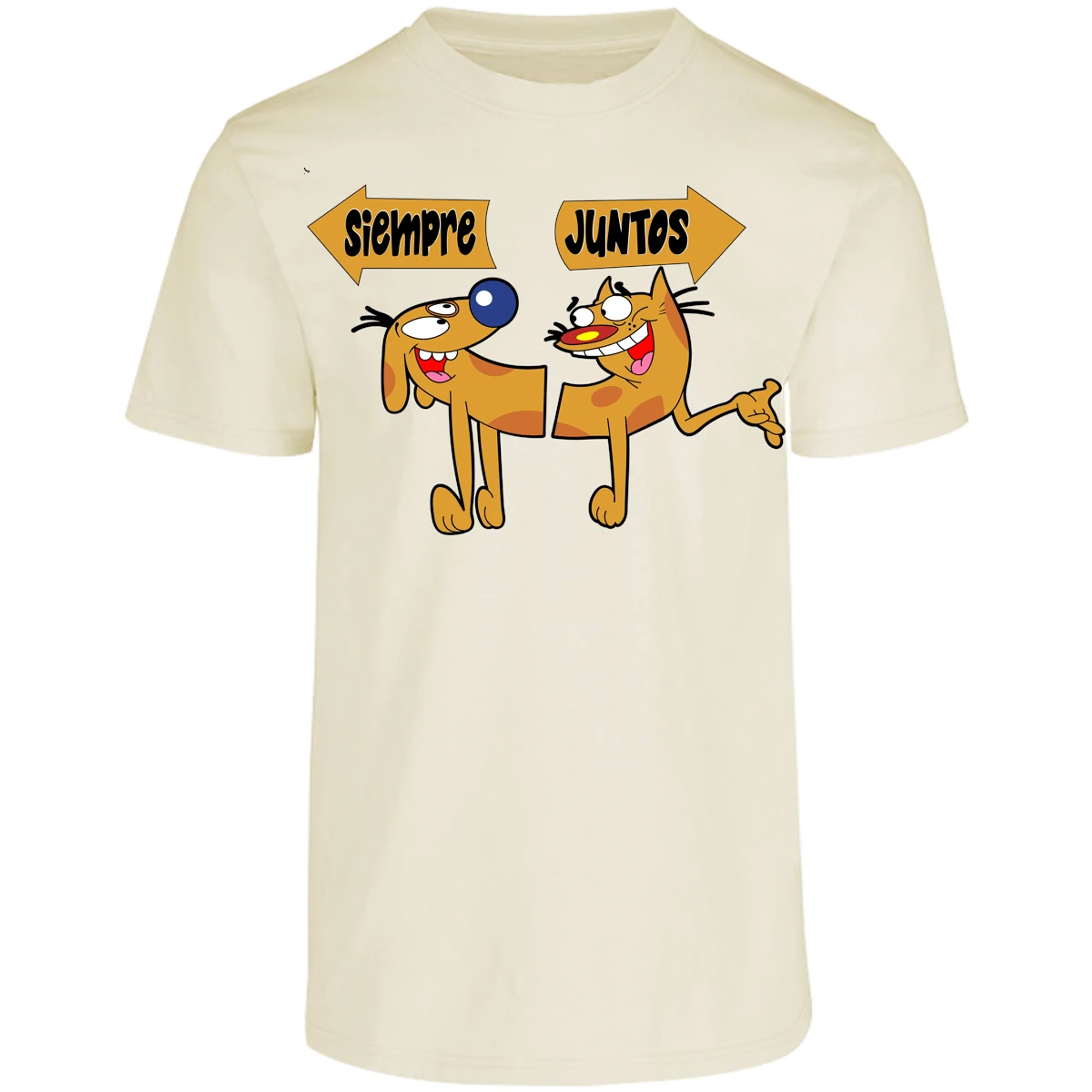 Playera San Valentin Catdog para Adulto 25