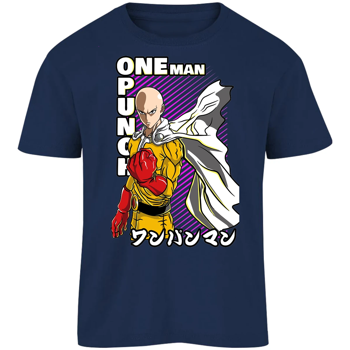 Playera One Punch Man Saitama para Niño 6