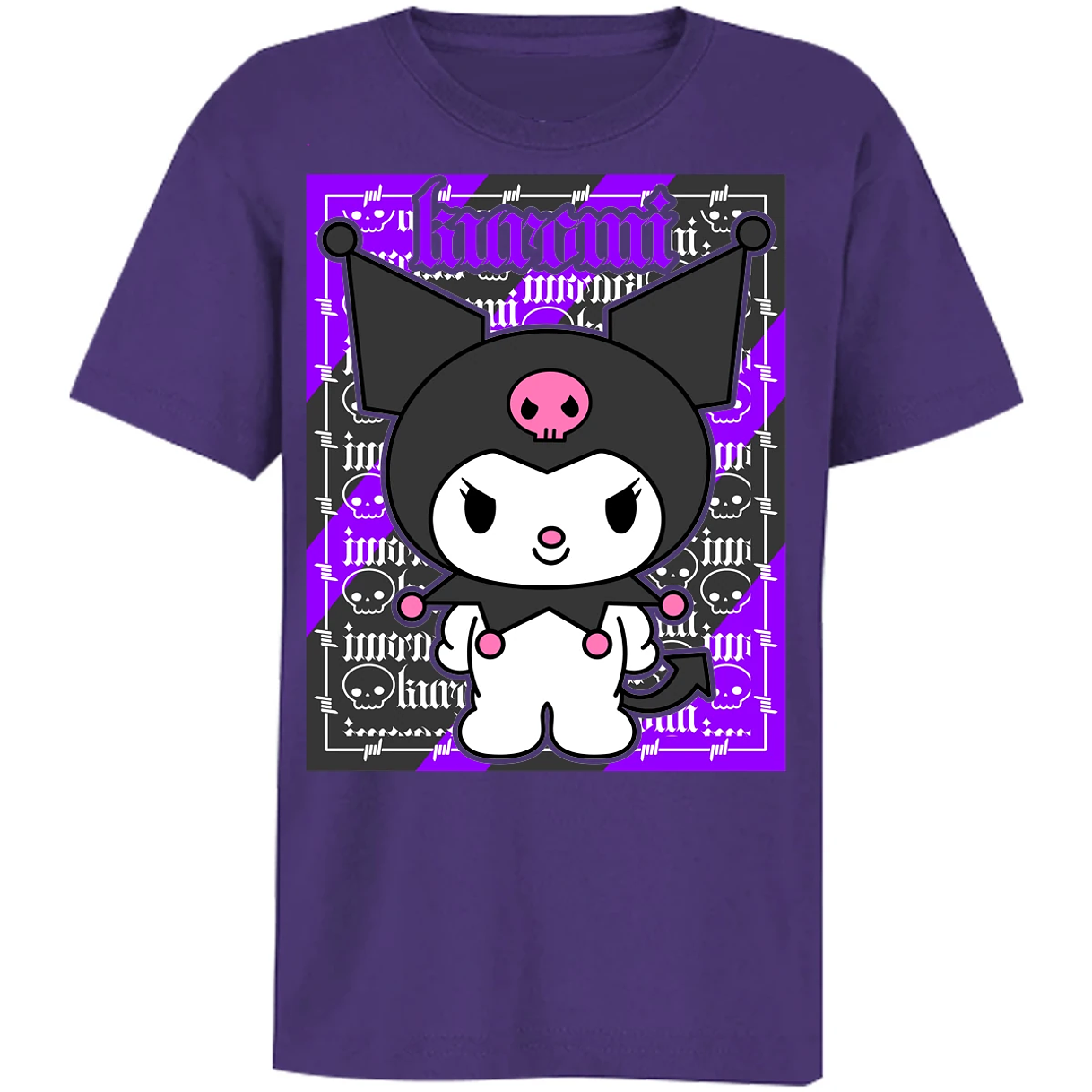 Playera Sanrio Kuromi para Niño 10