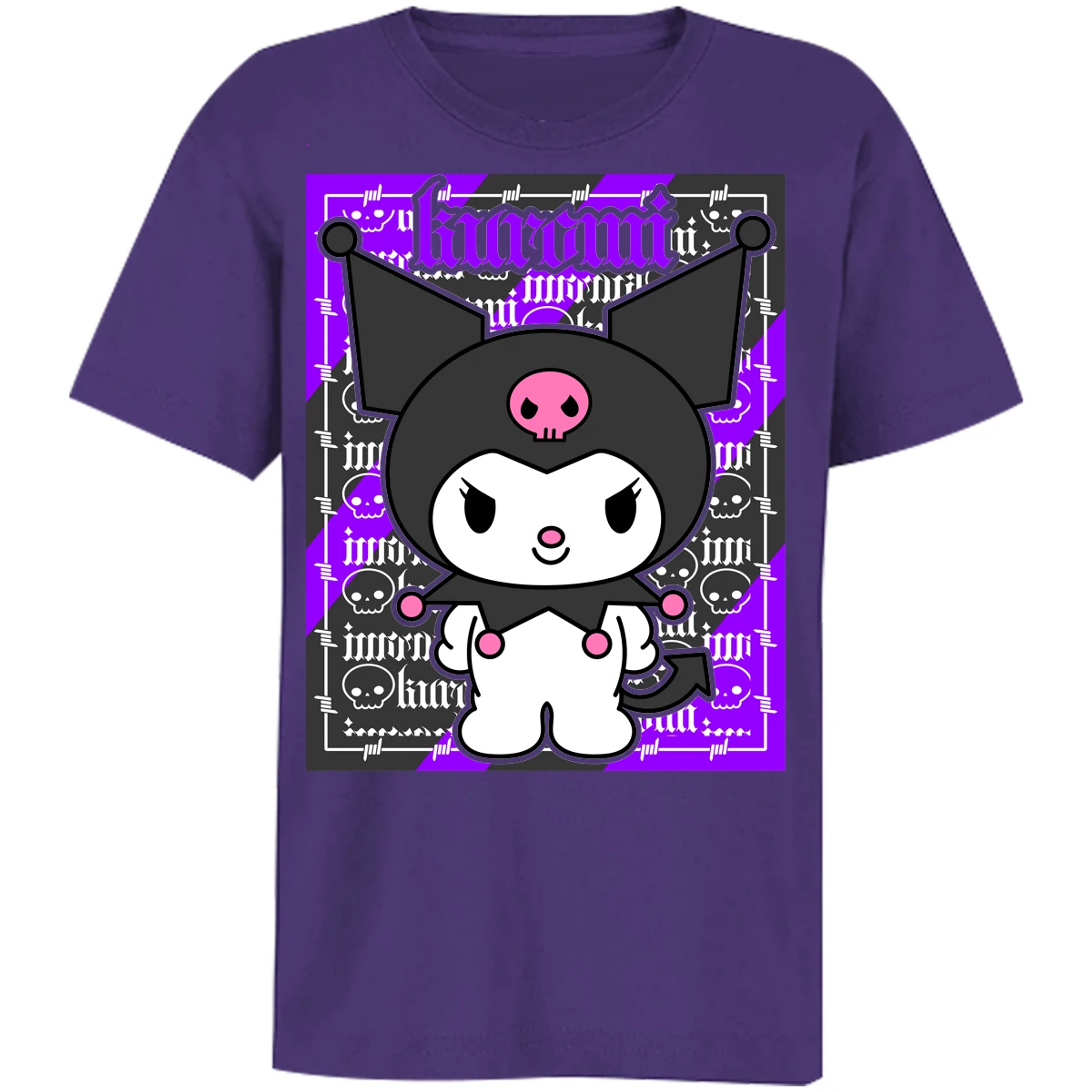 Playera Sanrio Kuromi para Niño 10