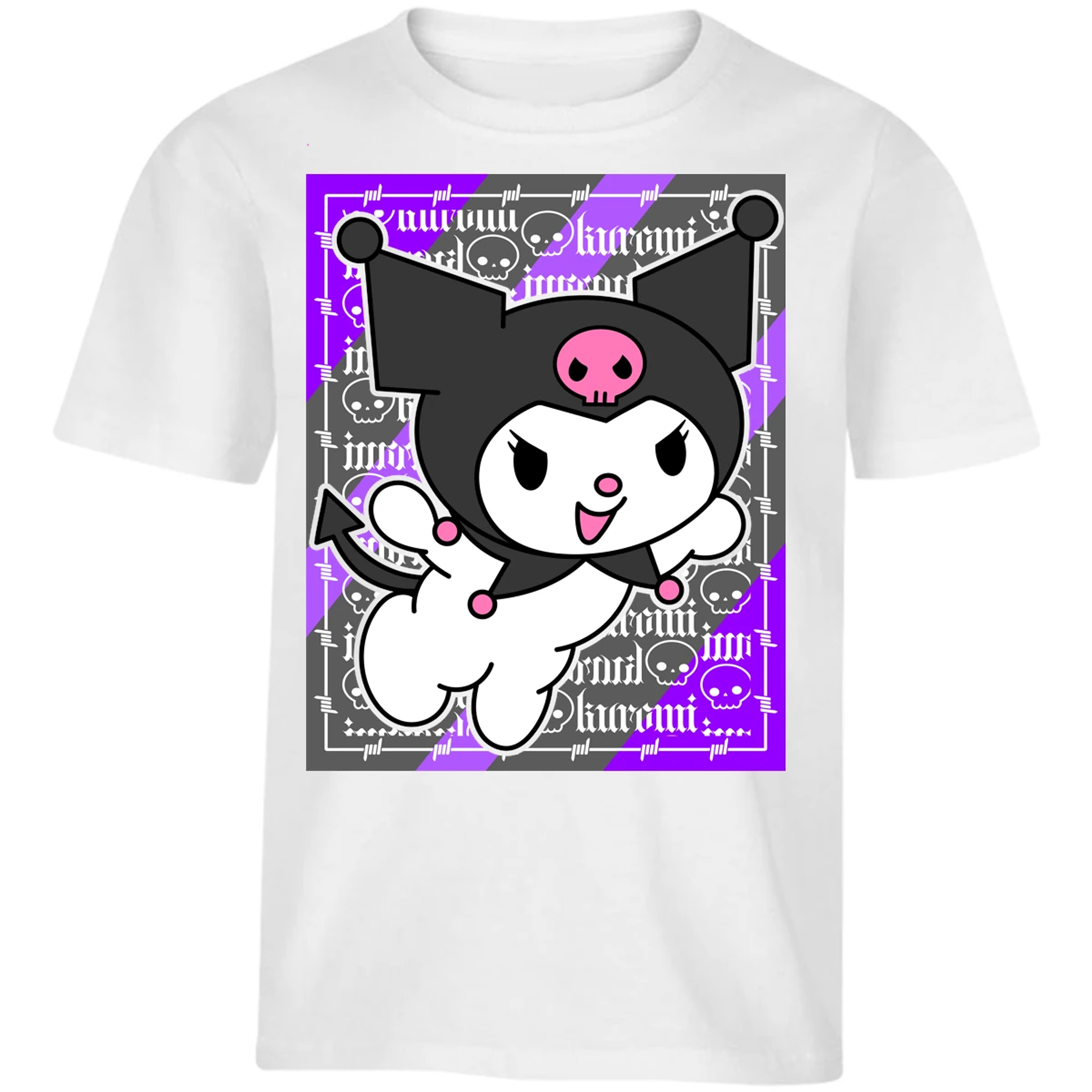 Playera Sanrio Kuromi Y para Niño 15
