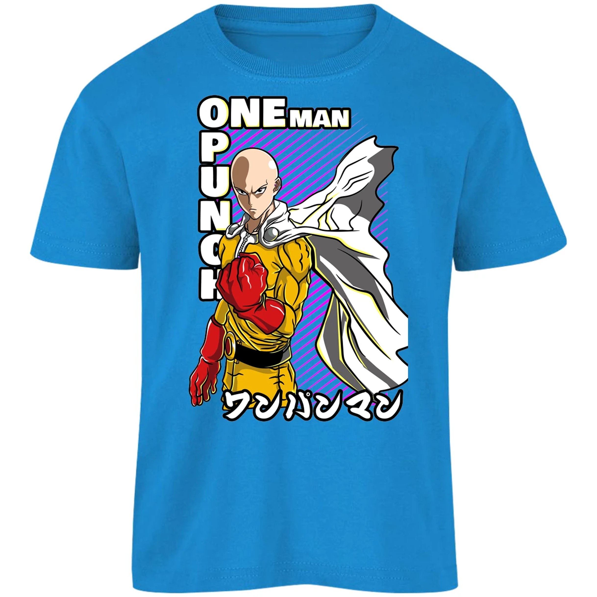 Playera One Punch Man Saitama para Niño 10