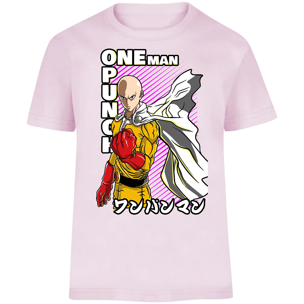 Playera One Punch Man Saitama para Niño 12