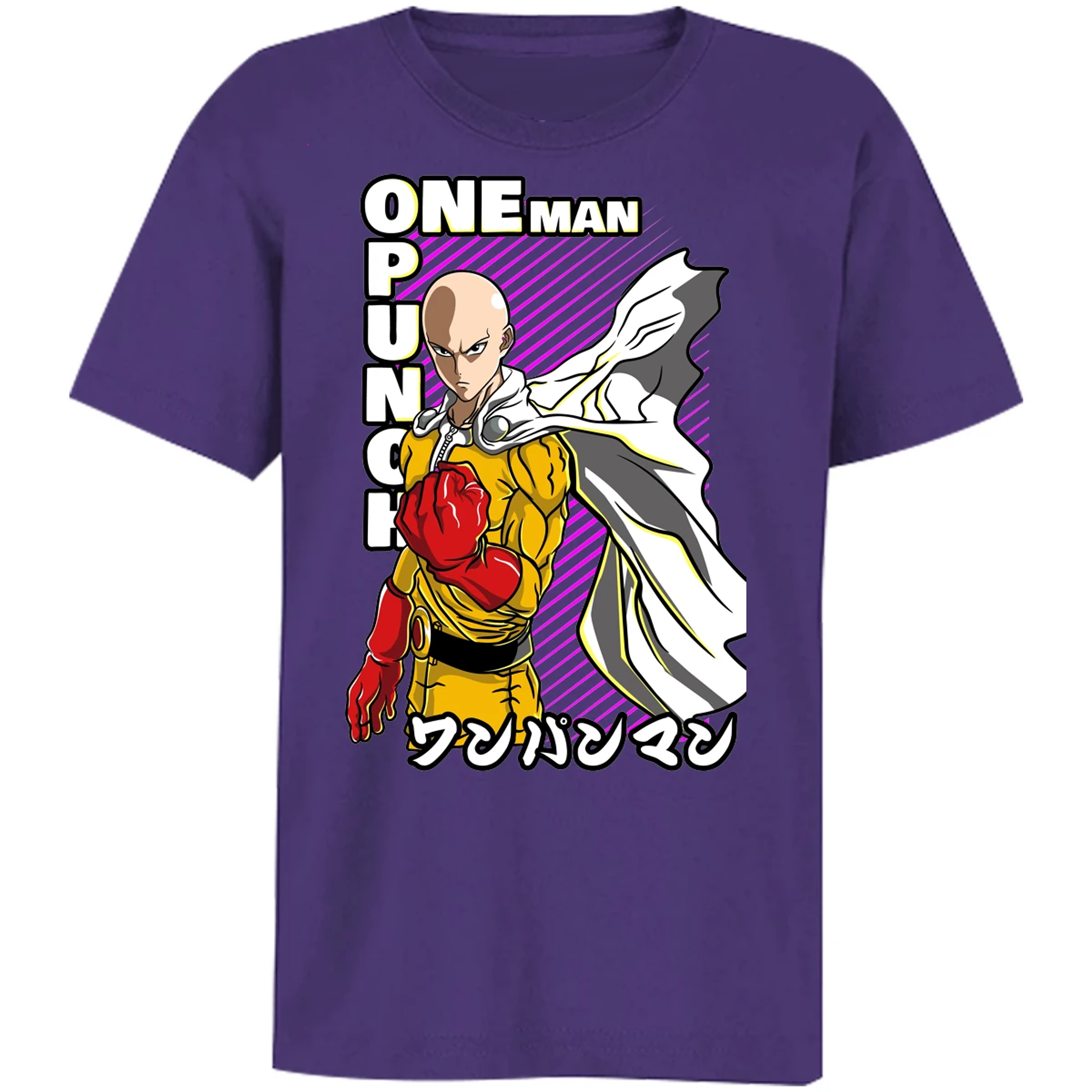 Playera One Punch Man Saitama para Niño 17