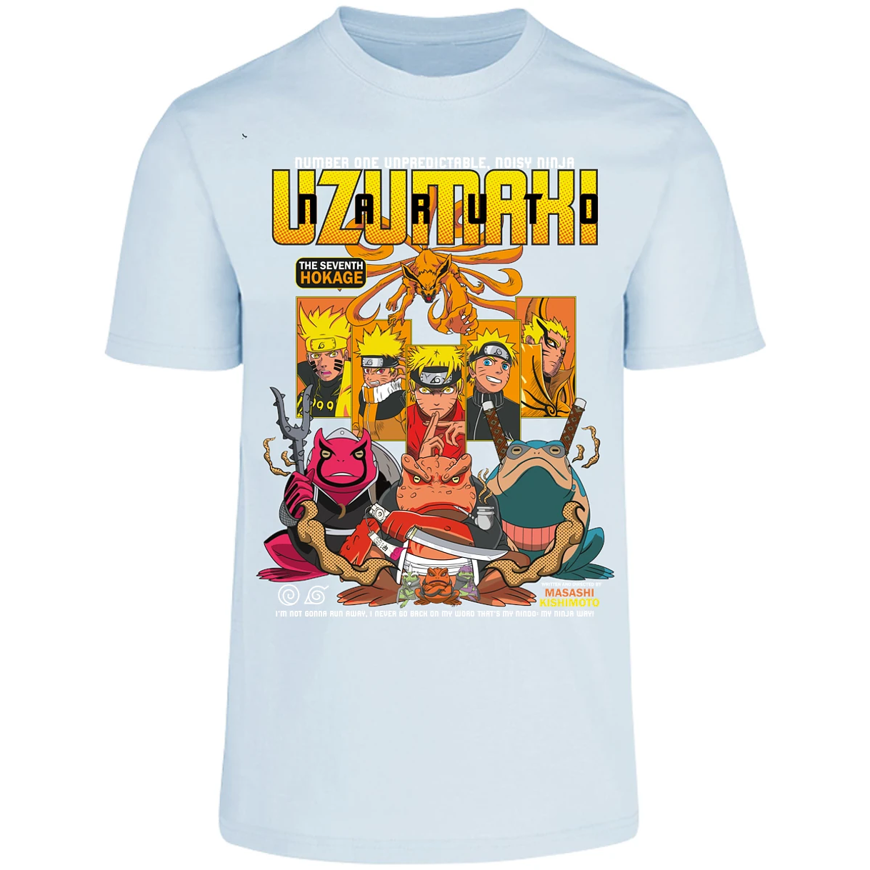Playera Naruto Naruto Anime para Adulto 23