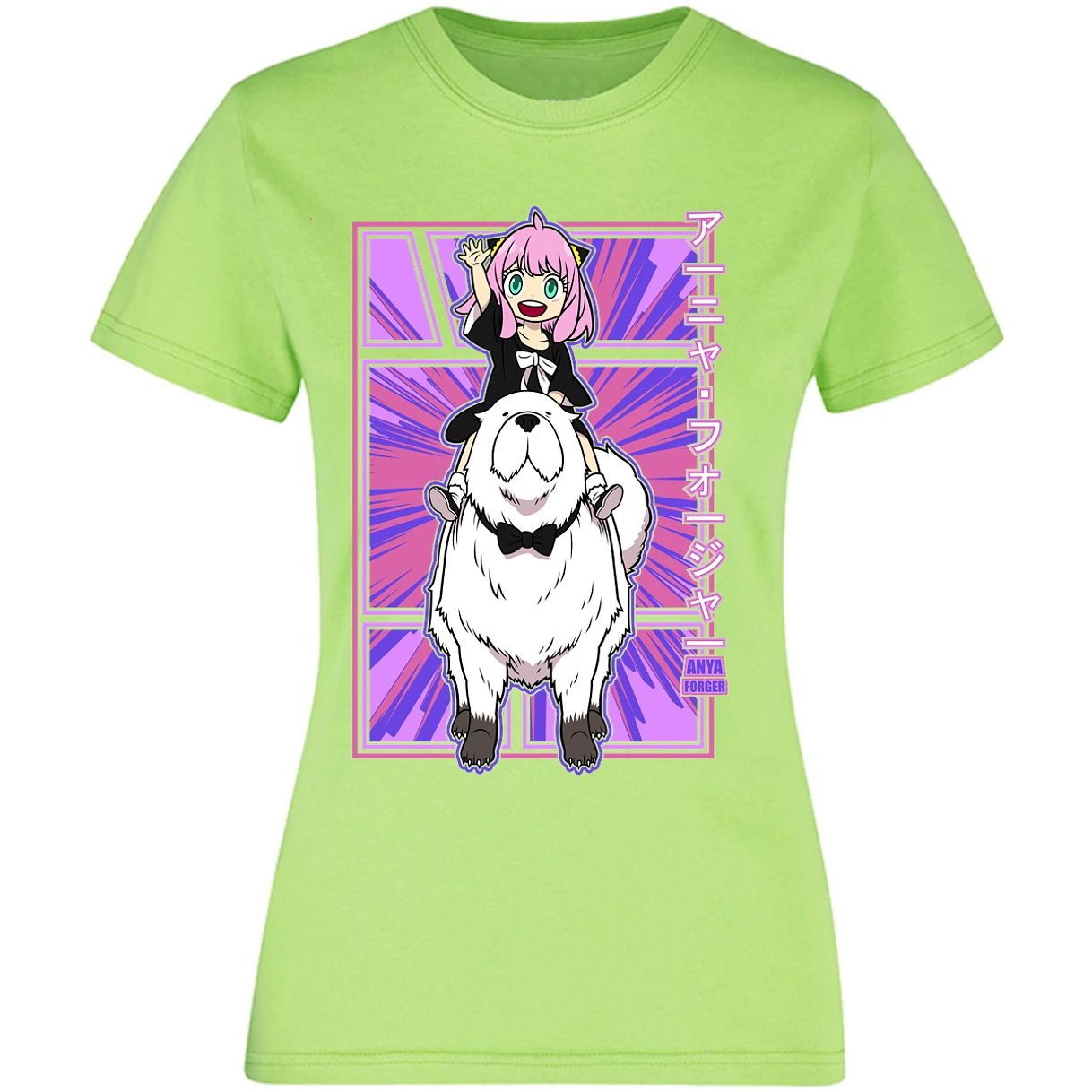 Blusa Spy X Family Anya Y Bond Blusa para Mujer 5