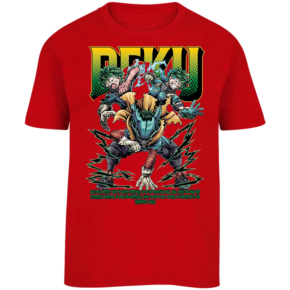 Playera My Hero Academy Deku para Niño 12