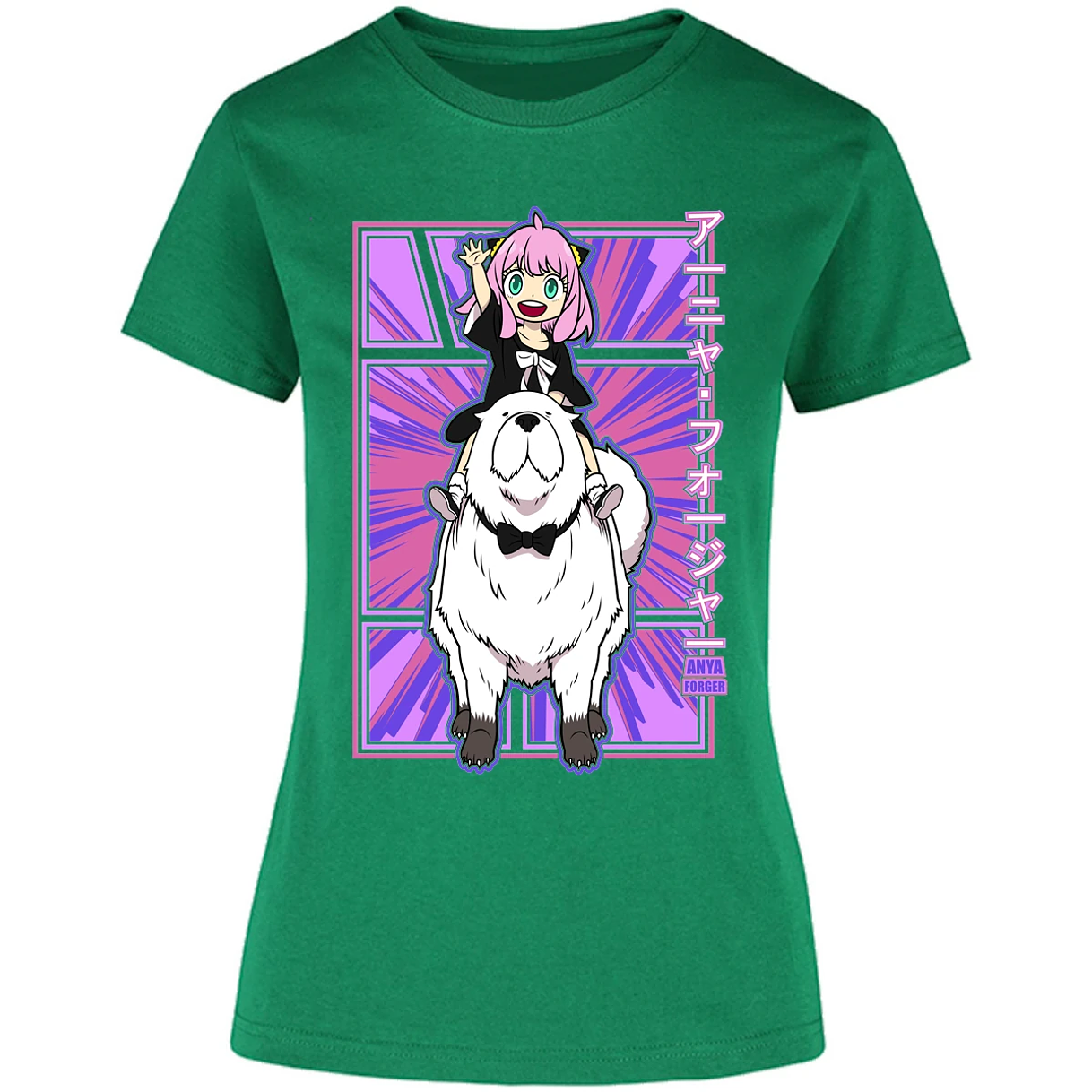 Blusa Spy X Family Anya Y Bond Blusa para Mujer 7