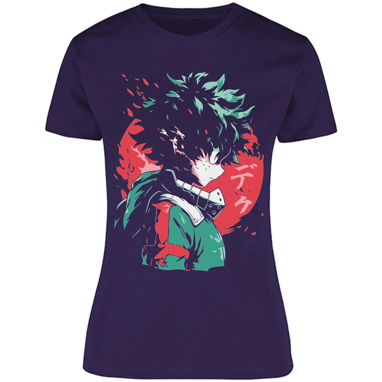 Blusa My Hero Academy Midoriya Anime Blusa para Mujer 5