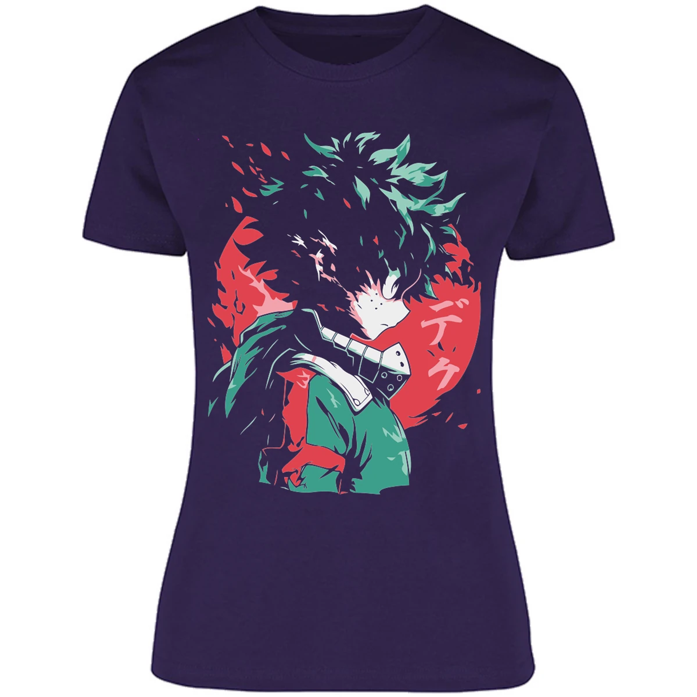 Blusa My Hero Academy Midoriya Anime Blusa para Mujer 5