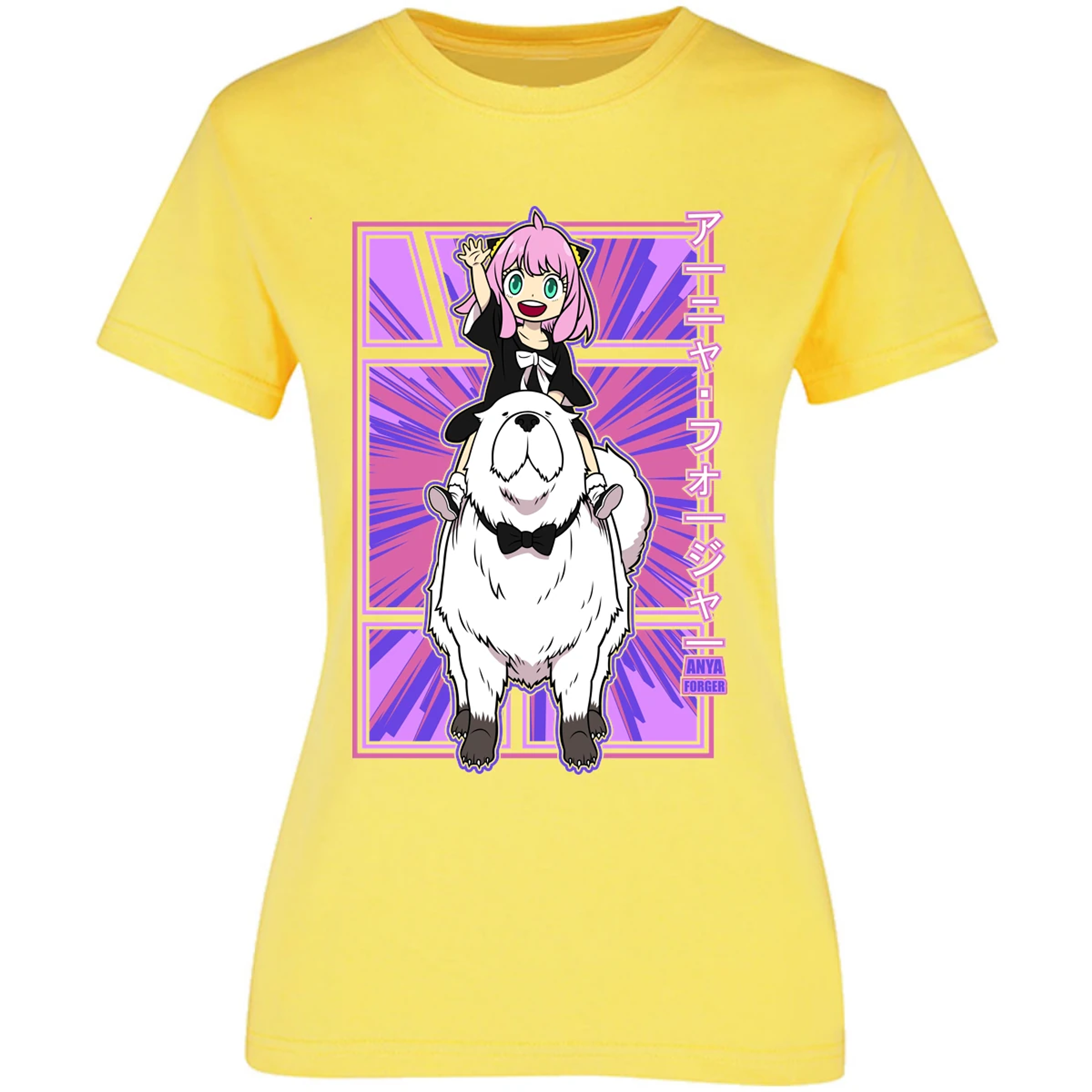 Blusa Spy X Family Anya Y Bond Blusa para Mujer 4