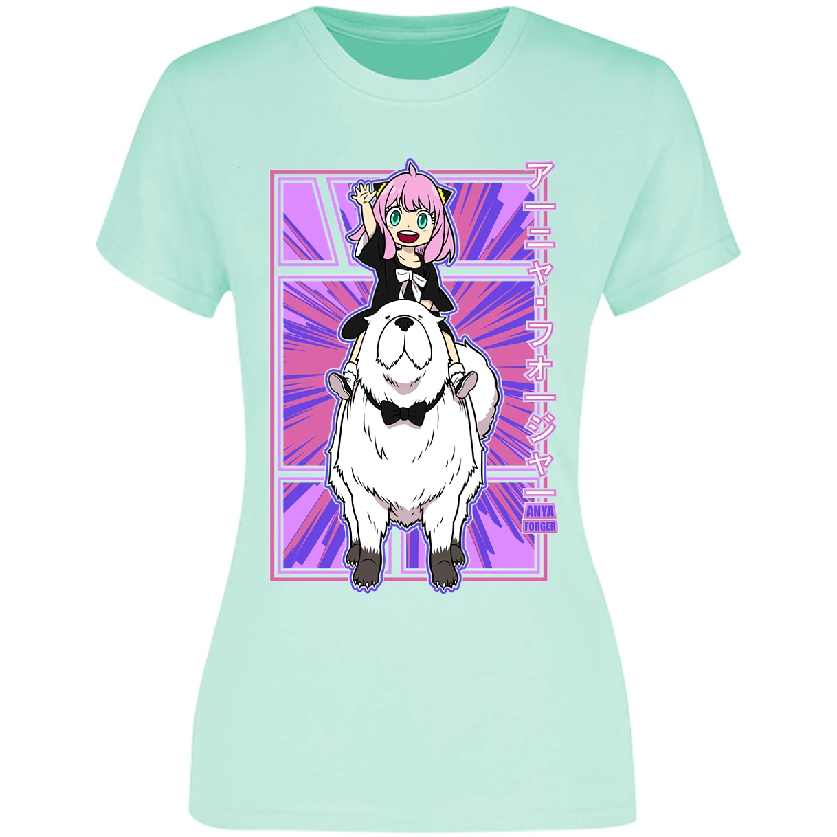 Blusa Spy X Family Anya Y Bond Blusa para Mujer 6