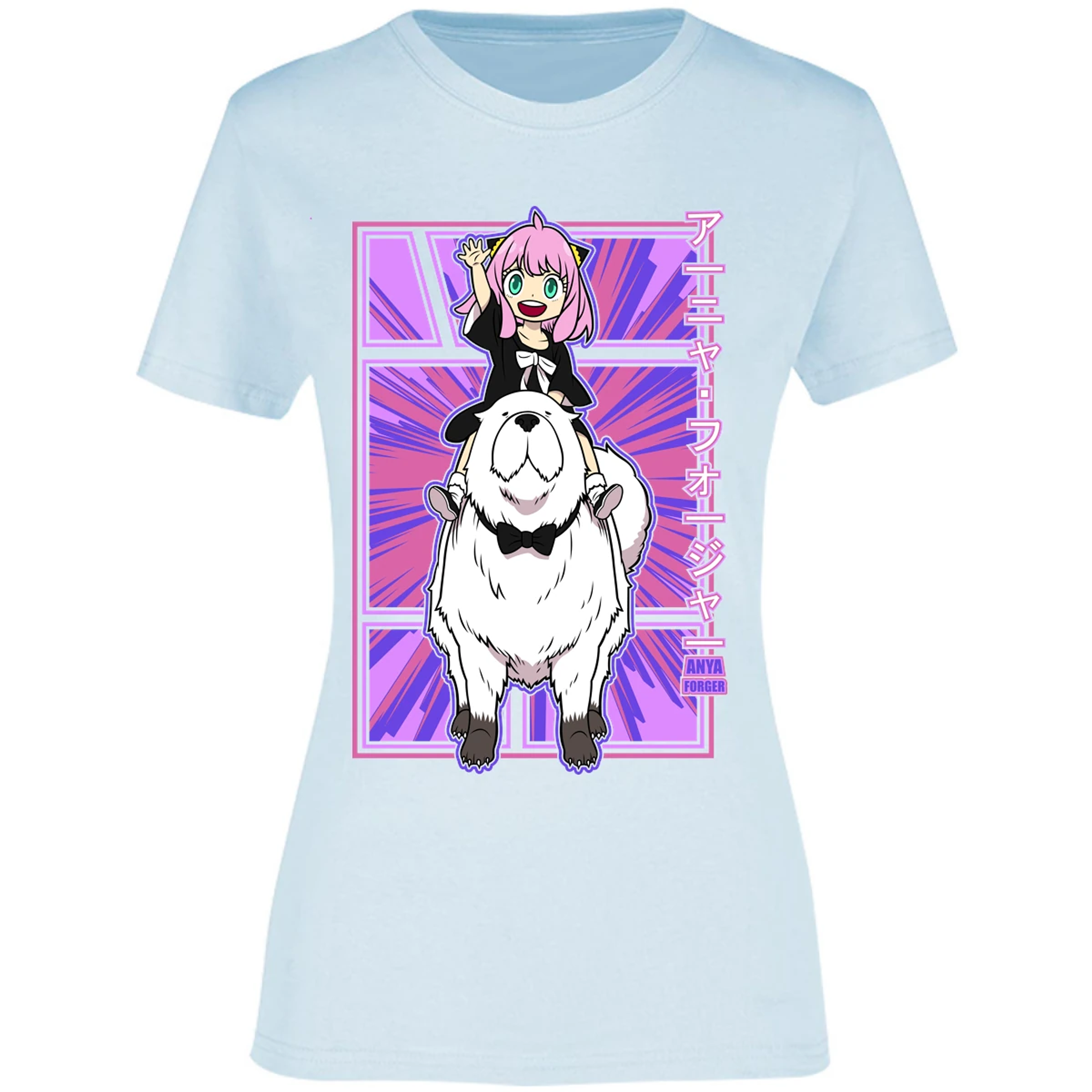 Blusa Spy X Family Anya Y Bond Blusa para Mujer 8