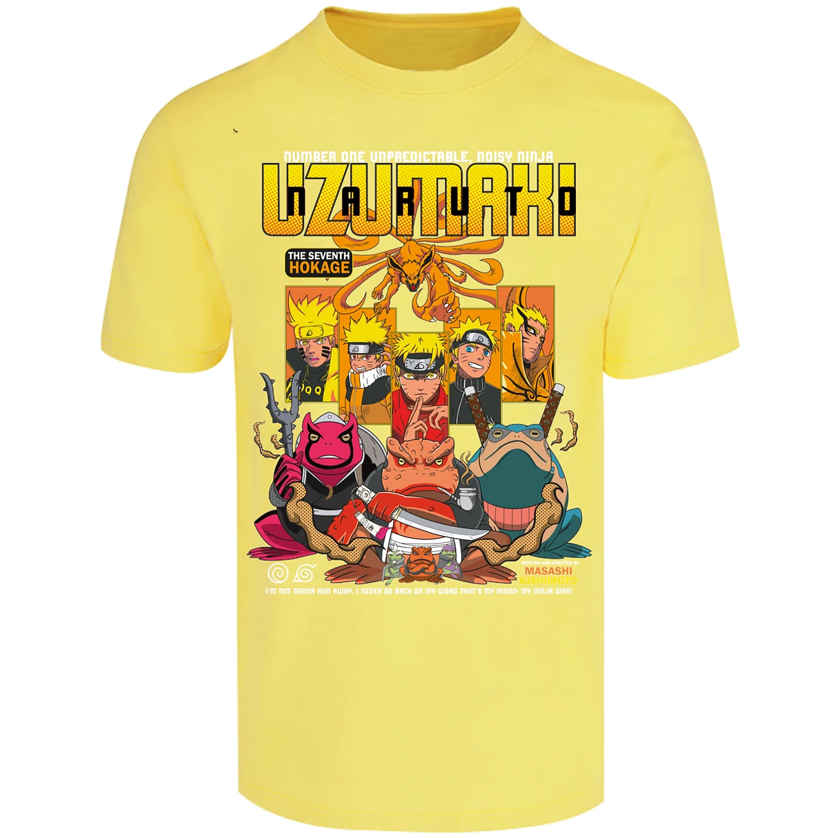Playera Naruto Naruto Anime para Adulto 24