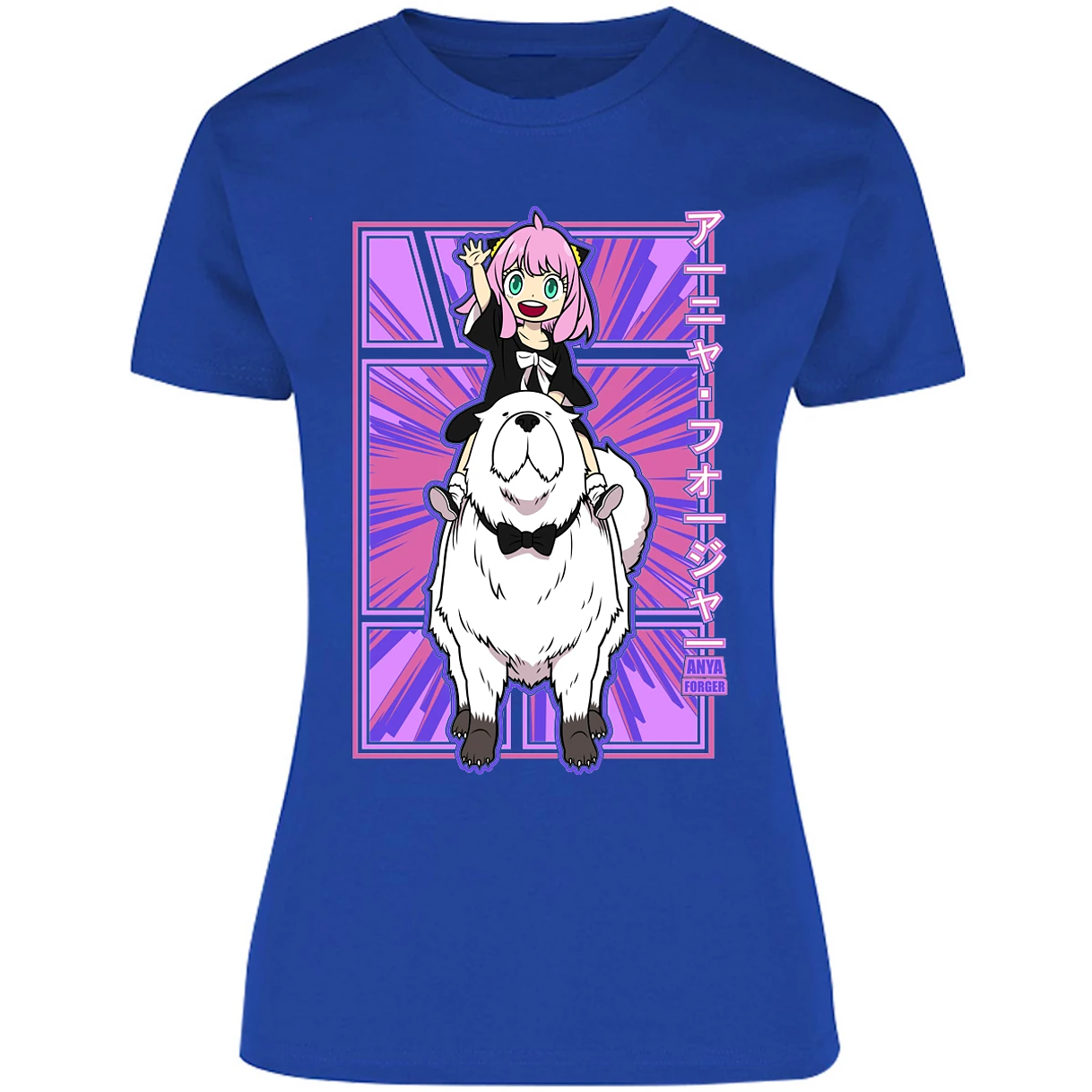 Blusa Spy X Family Anya Y Bond Blusa para Mujer 10