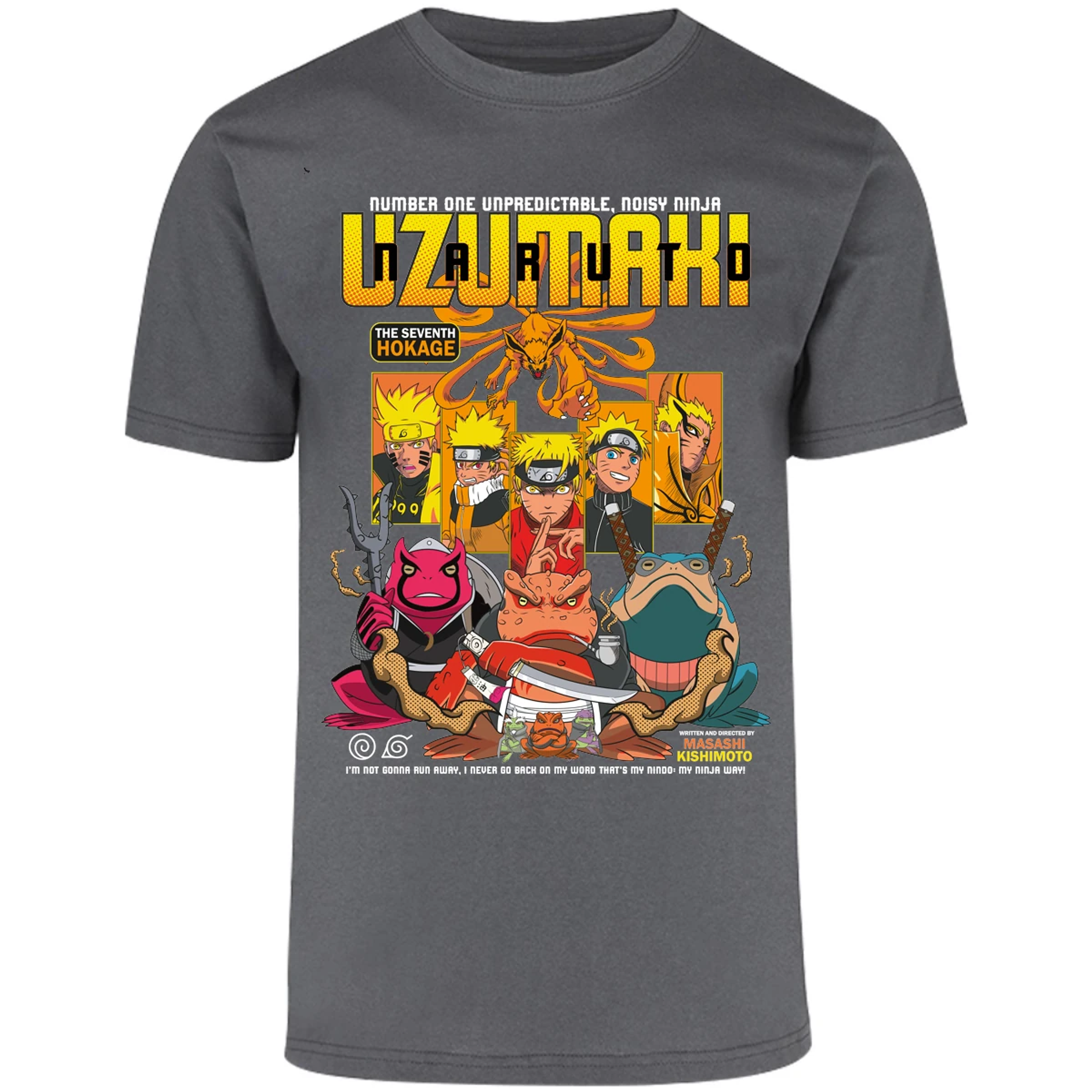 Playera Naruto Naruto Anime para Adulto 2