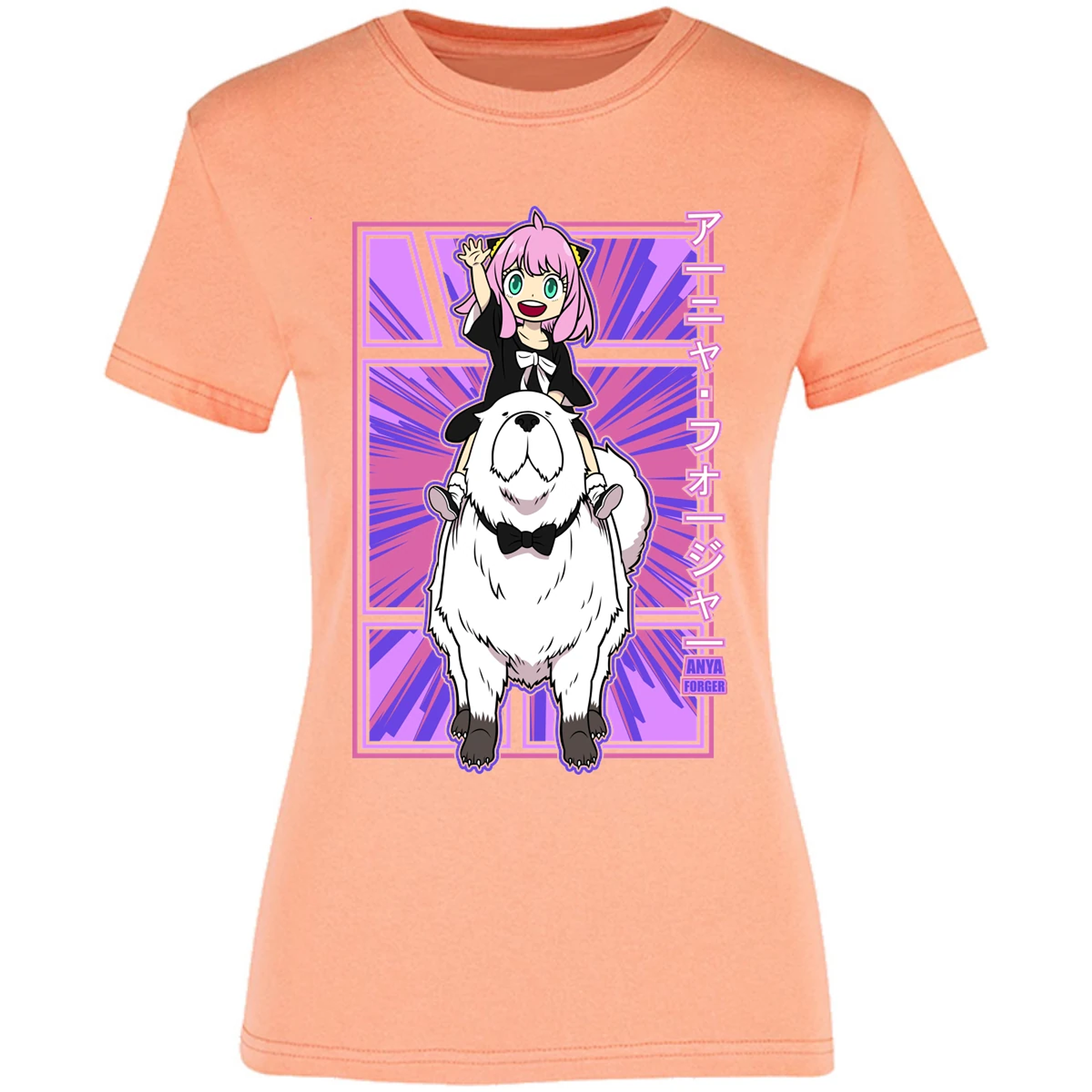 Blusa Spy X Family Anya Y Bond Blusa para Mujer 11